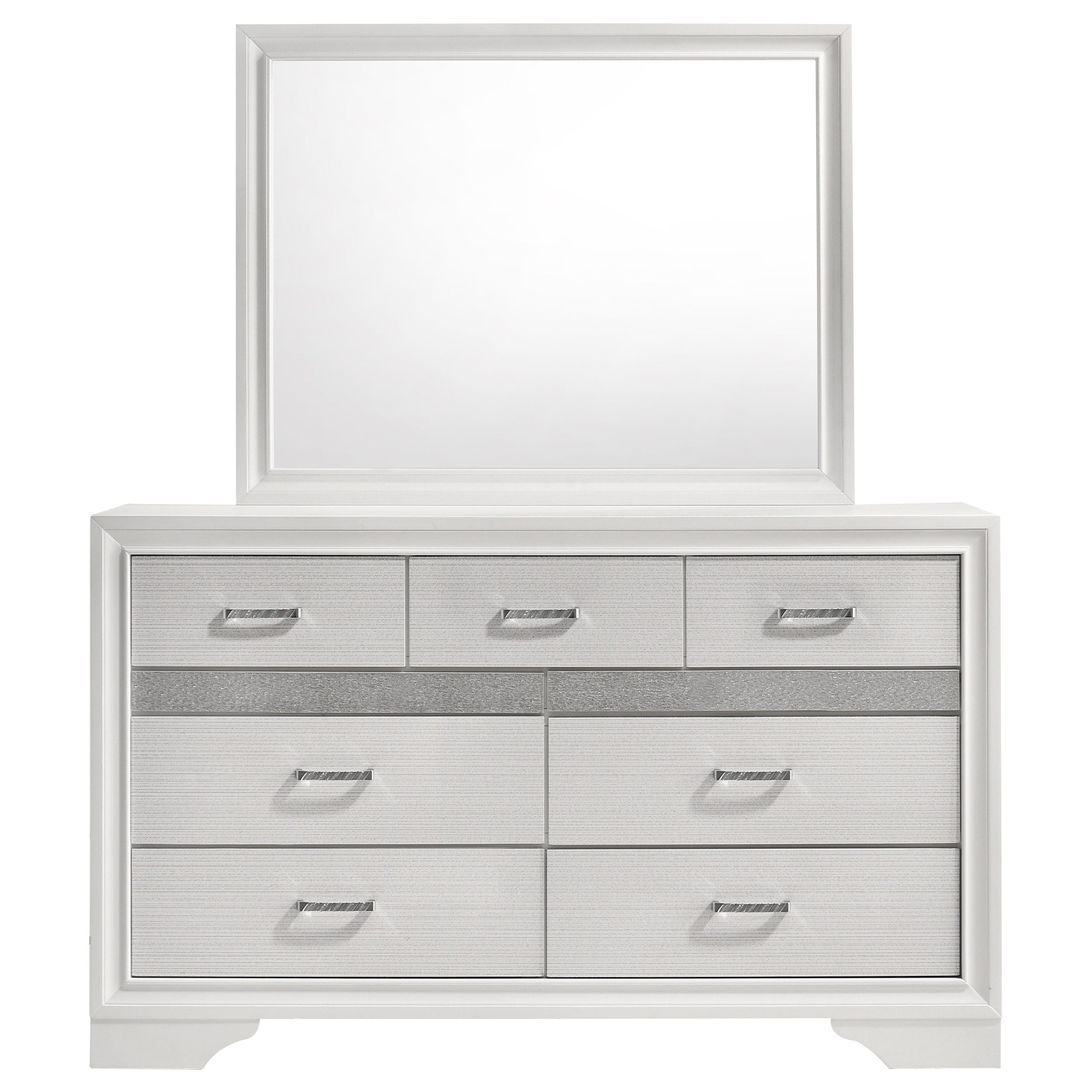 Miranda Dresser with Mirror - Ideal Furniture (Fresno,CA)