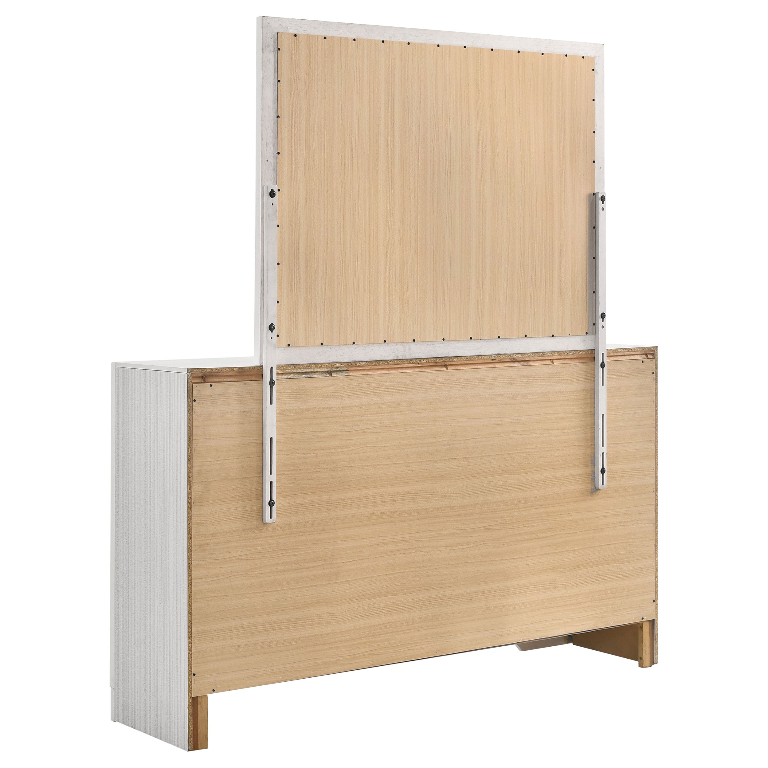 Miranda Dresser with Mirror - Ideal Furniture (Fresno,CA)