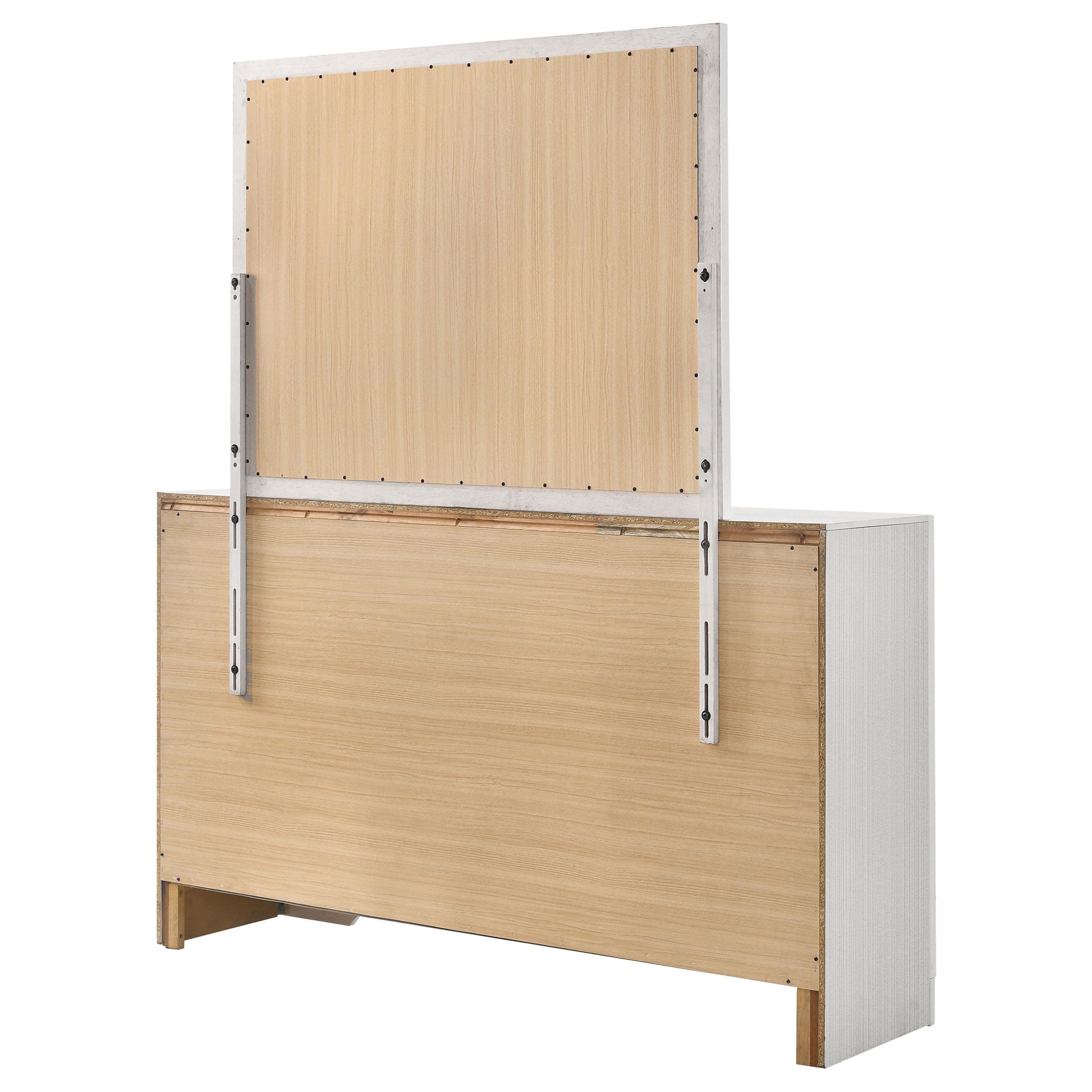 Miranda Dresser with Mirror - Ideal Furniture (Fresno,CA)