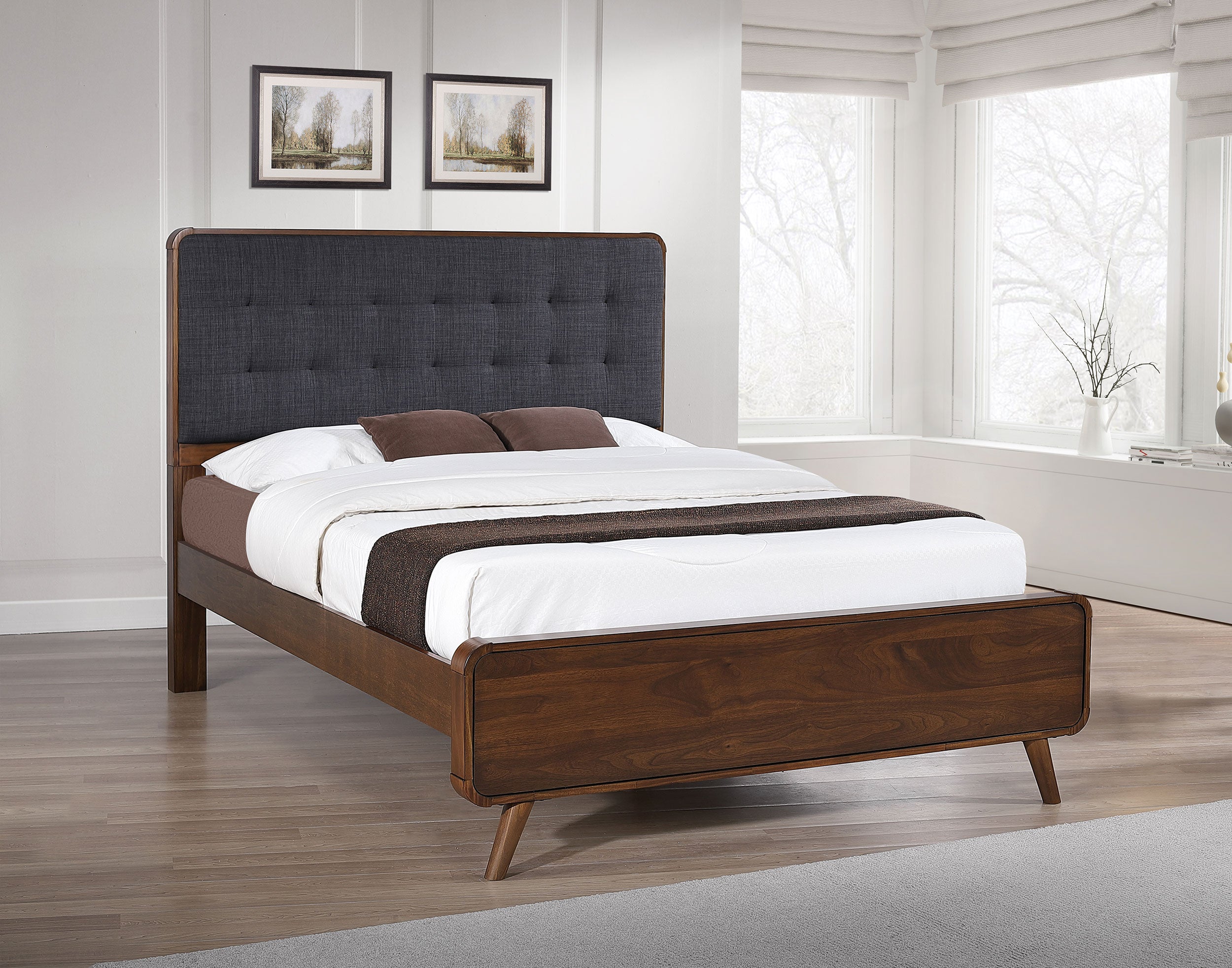 Robyn Panel Platform Bed - Ideal Furniture (Fresno,CA)