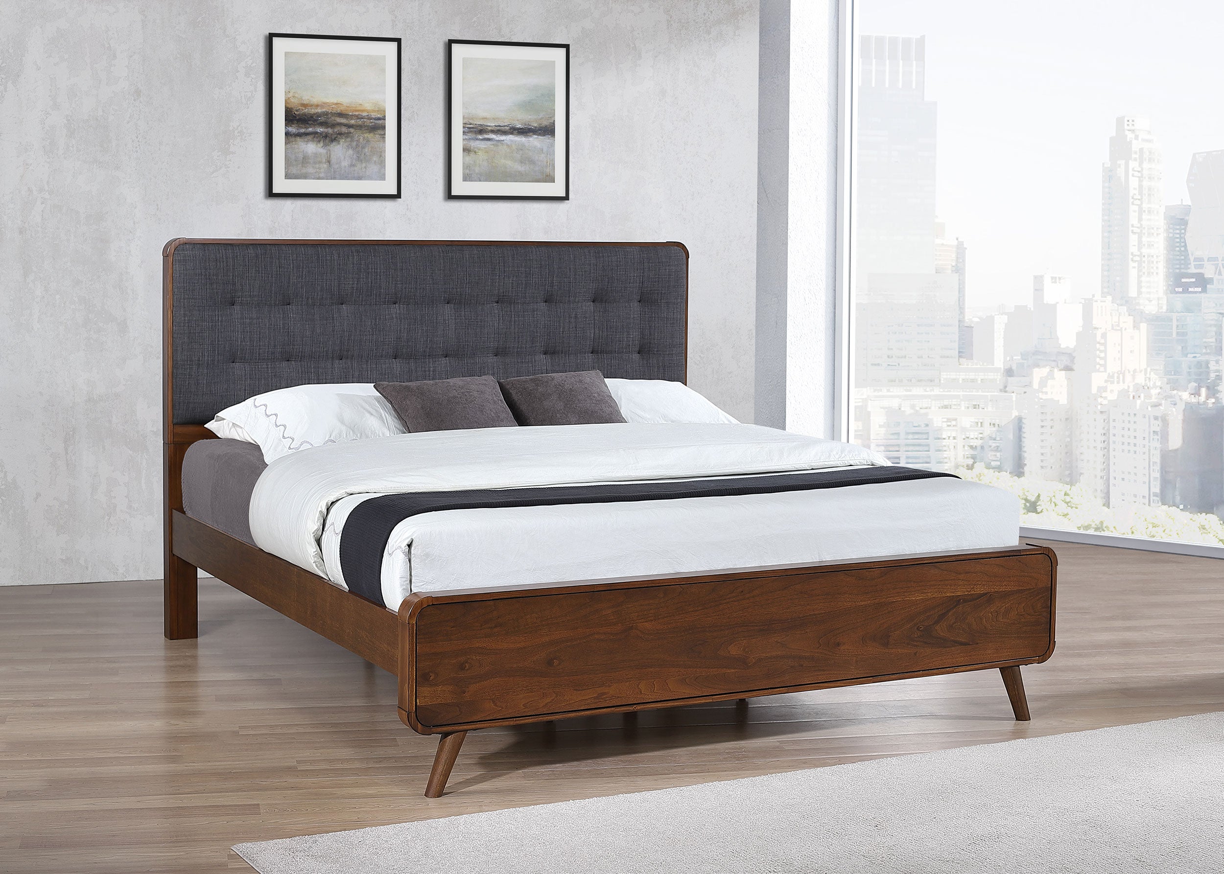 Robyn Panel Platform Bed - Ideal Furniture (Fresno,CA)
