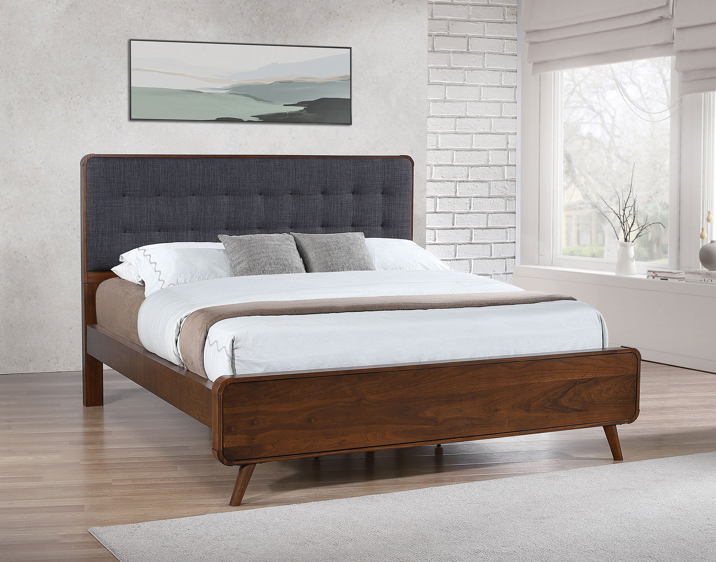 Robyn Panel Platform Bed - Ideal Furniture (Fresno,CA)
