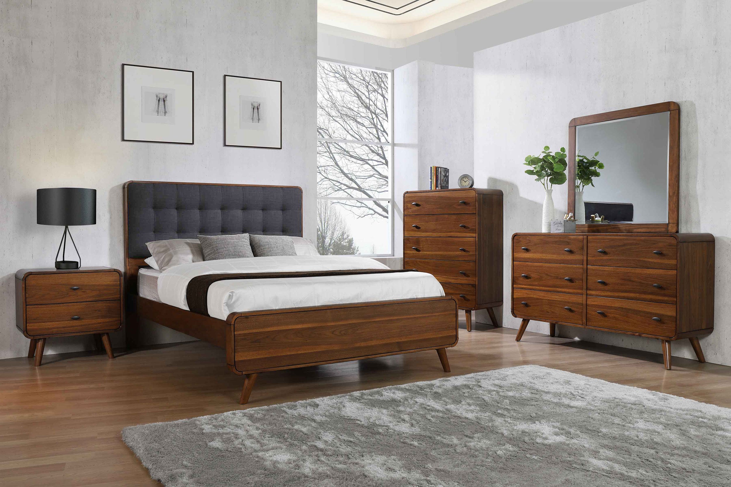 Robyn Panel Platform Bed - Ideal Furniture (Fresno,CA)