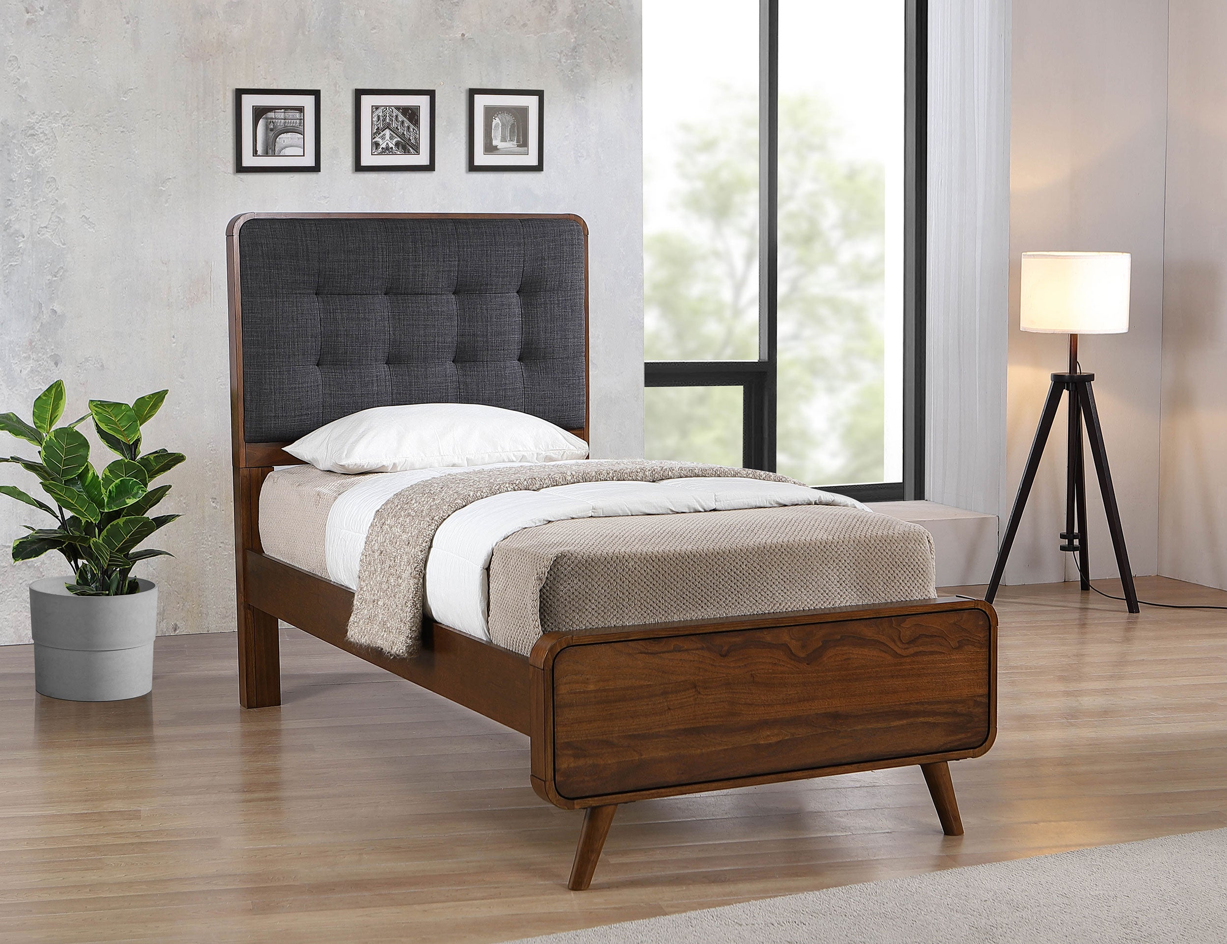 Robyn Panel Platform Bed - Ideal Furniture (Fresno,CA)