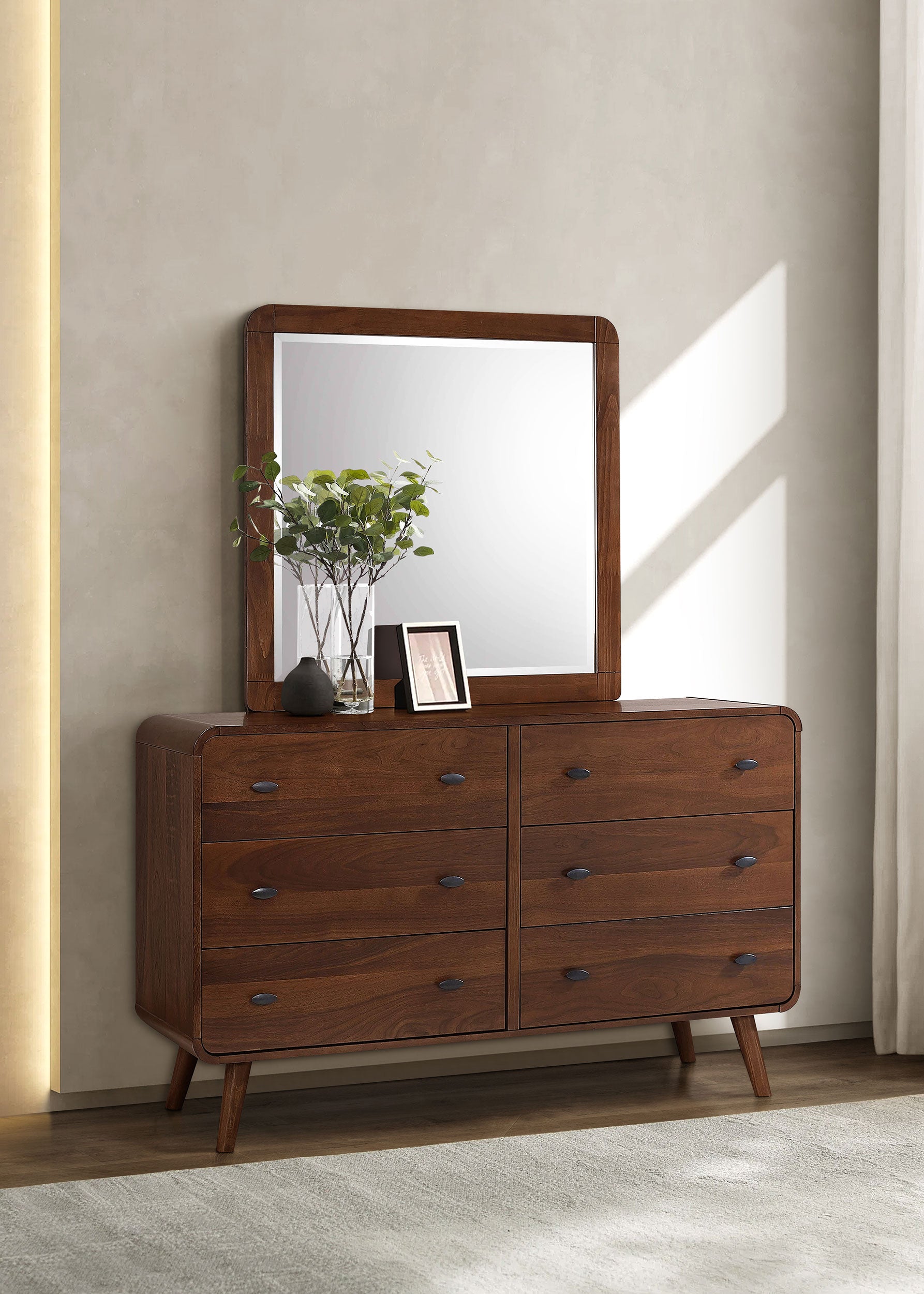 Robyn Dresser with Mirror - Ideal Furniture (Fresno,CA)
