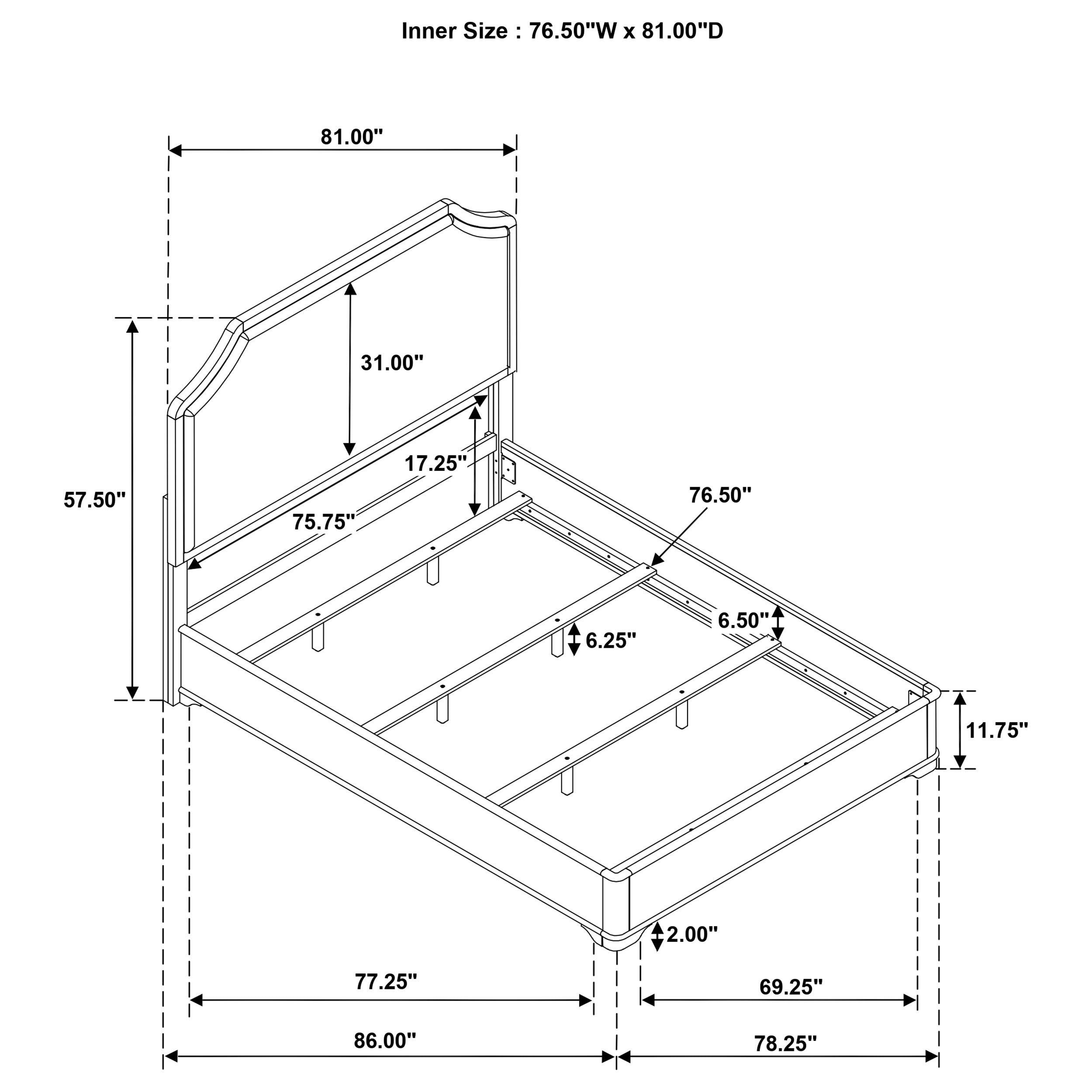 Garland Panel Bed - Ideal Furniture (Fresno,CA)