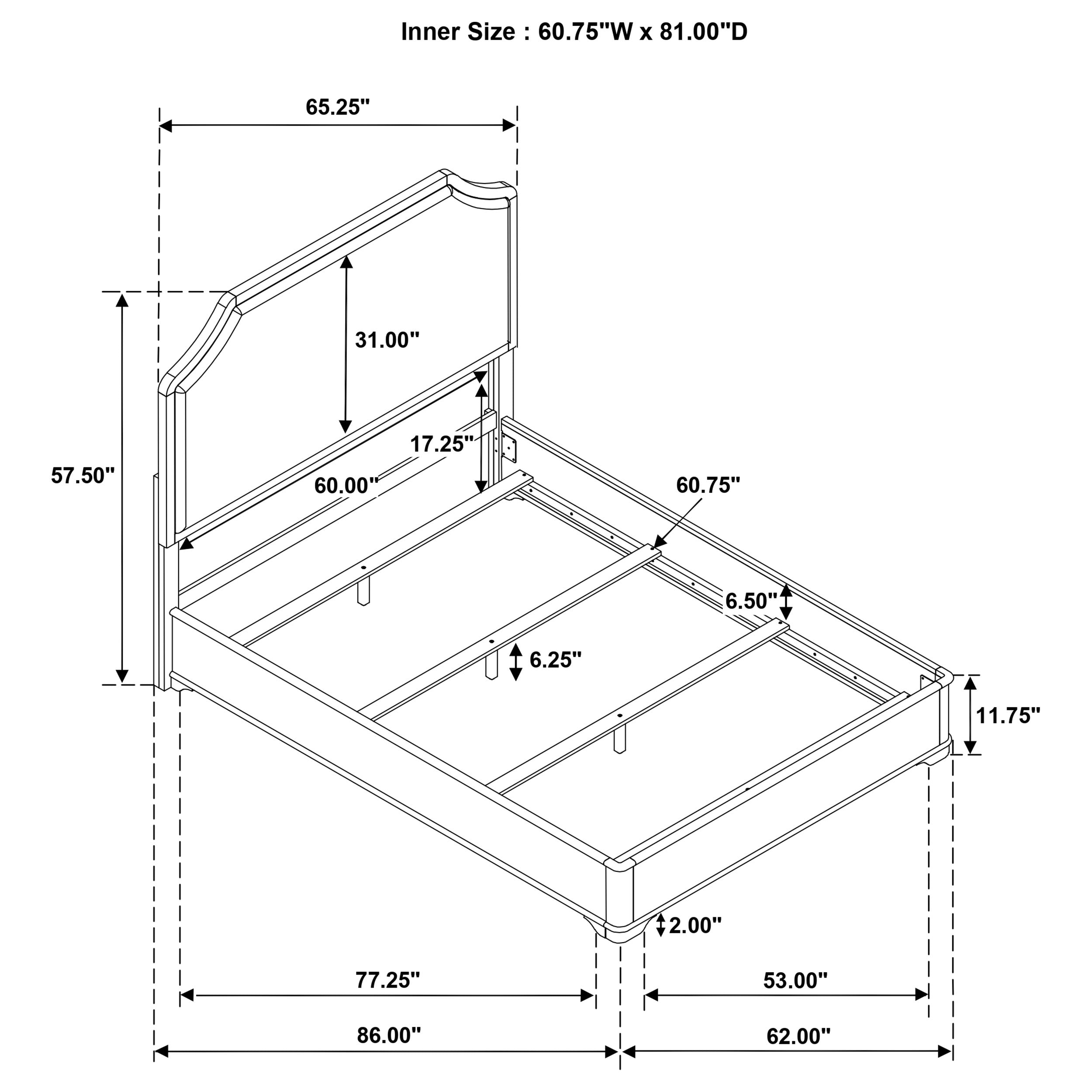 Garland Panel Bed - Ideal Furniture (Fresno,CA)