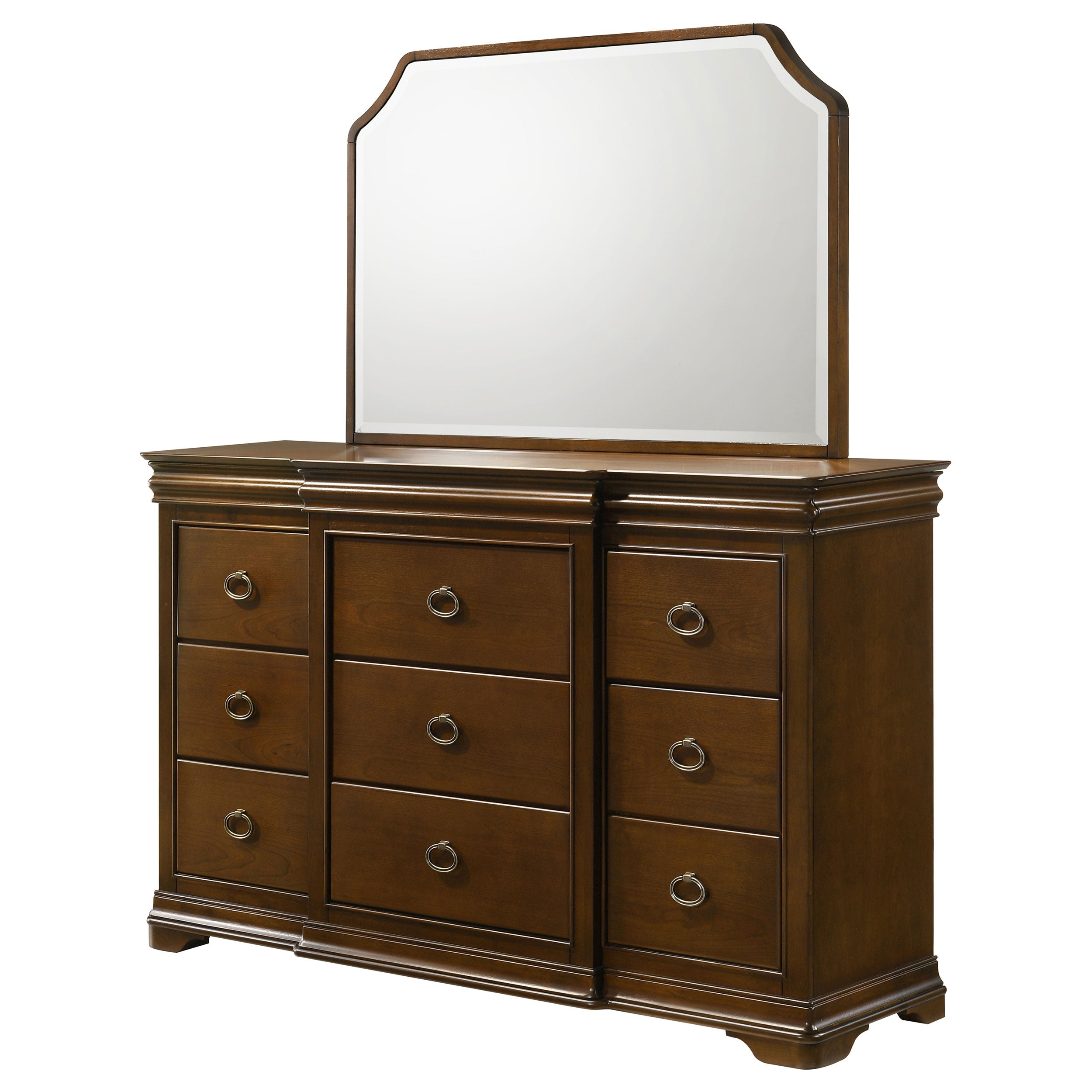 Garland Dresser with Mirror - Ideal Furniture (Fresno,CA)