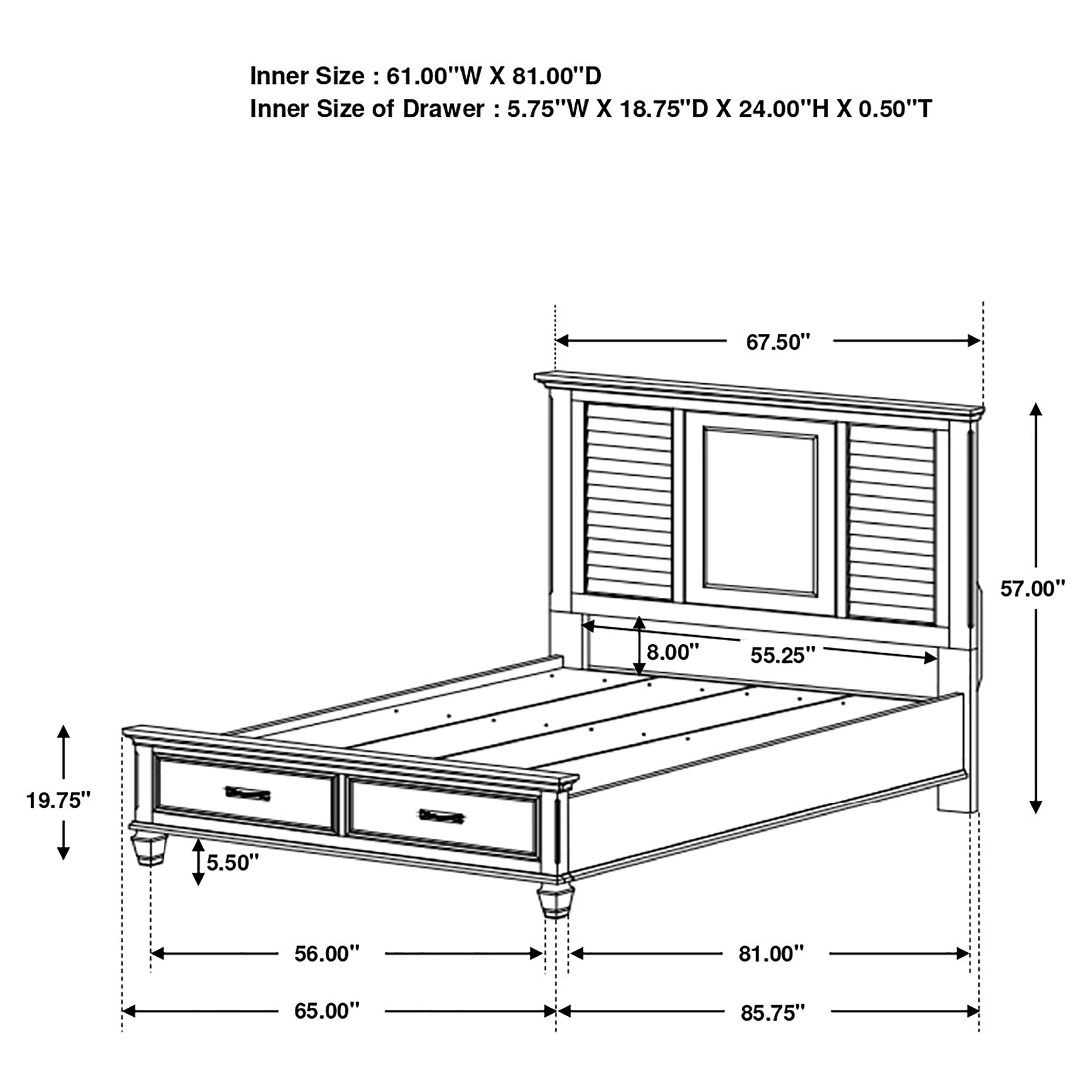 Franco Bedroom Set - Ideal Furniture (Fresno,CA)