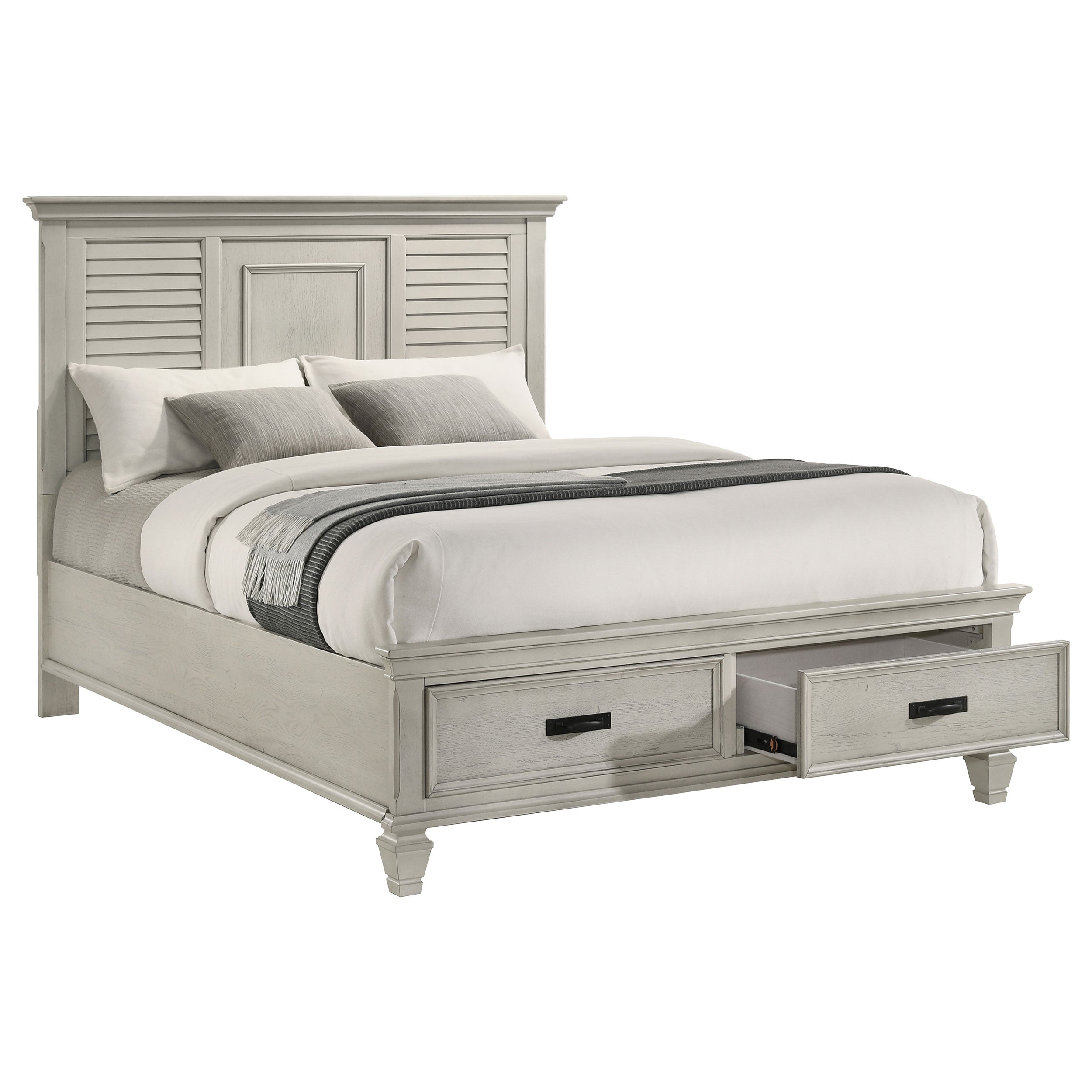 Franco Panel Platform Storage Bed - Ideal Furniture (Fresno,CA)