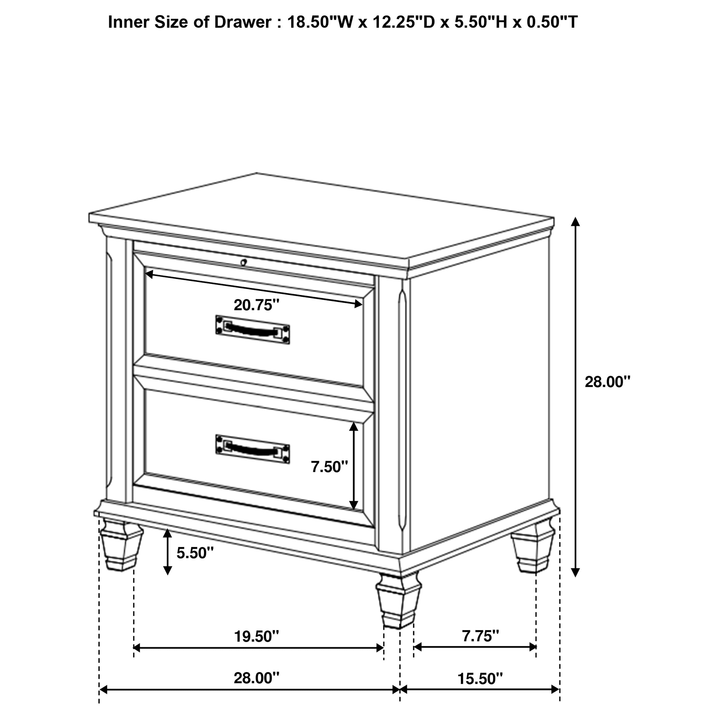 Franco Bedroom Set - Ideal Furniture (Fresno,CA)