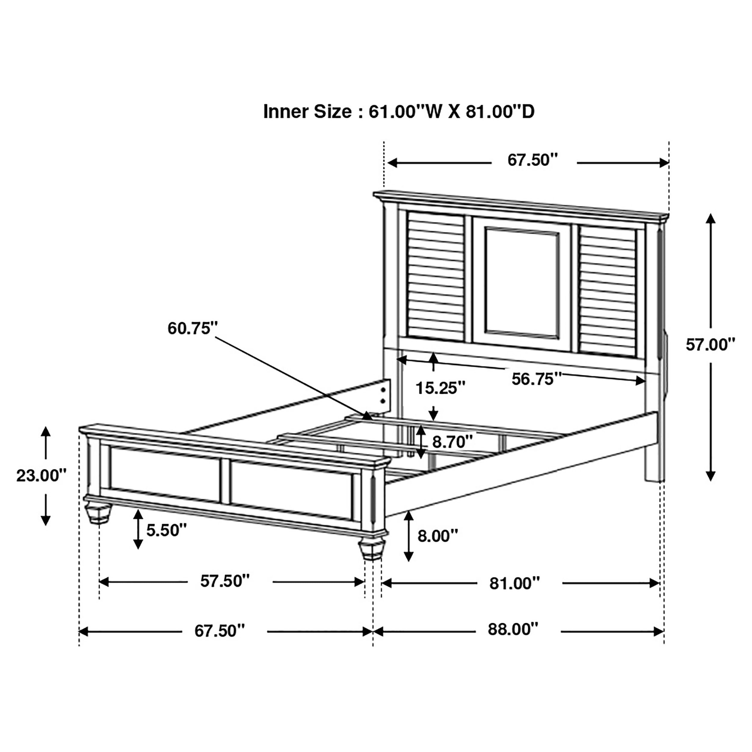 Franco Panel Bed - Ideal Furniture (Fresno,CA)