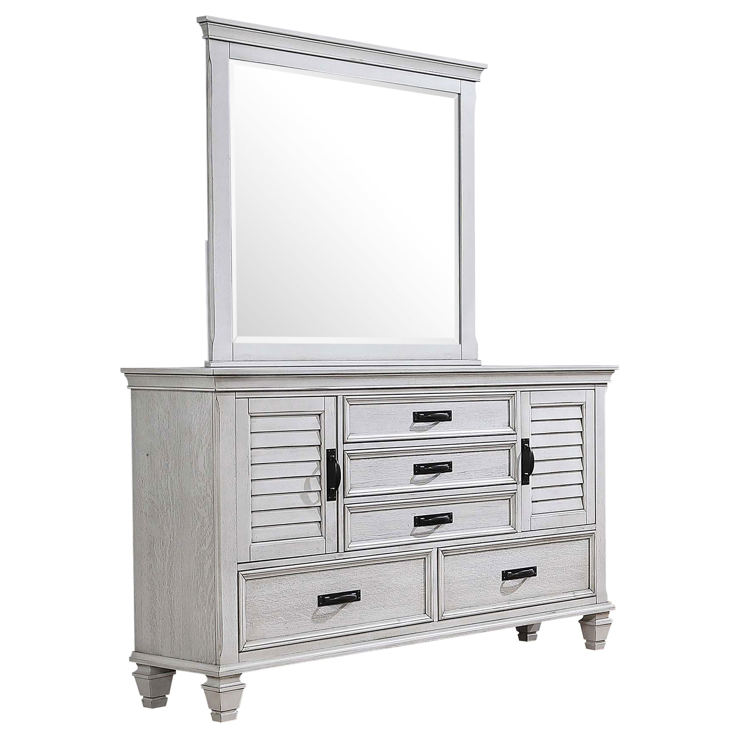 Franco Dresser with Mirror - Ideal Furniture (Fresno,CA)
