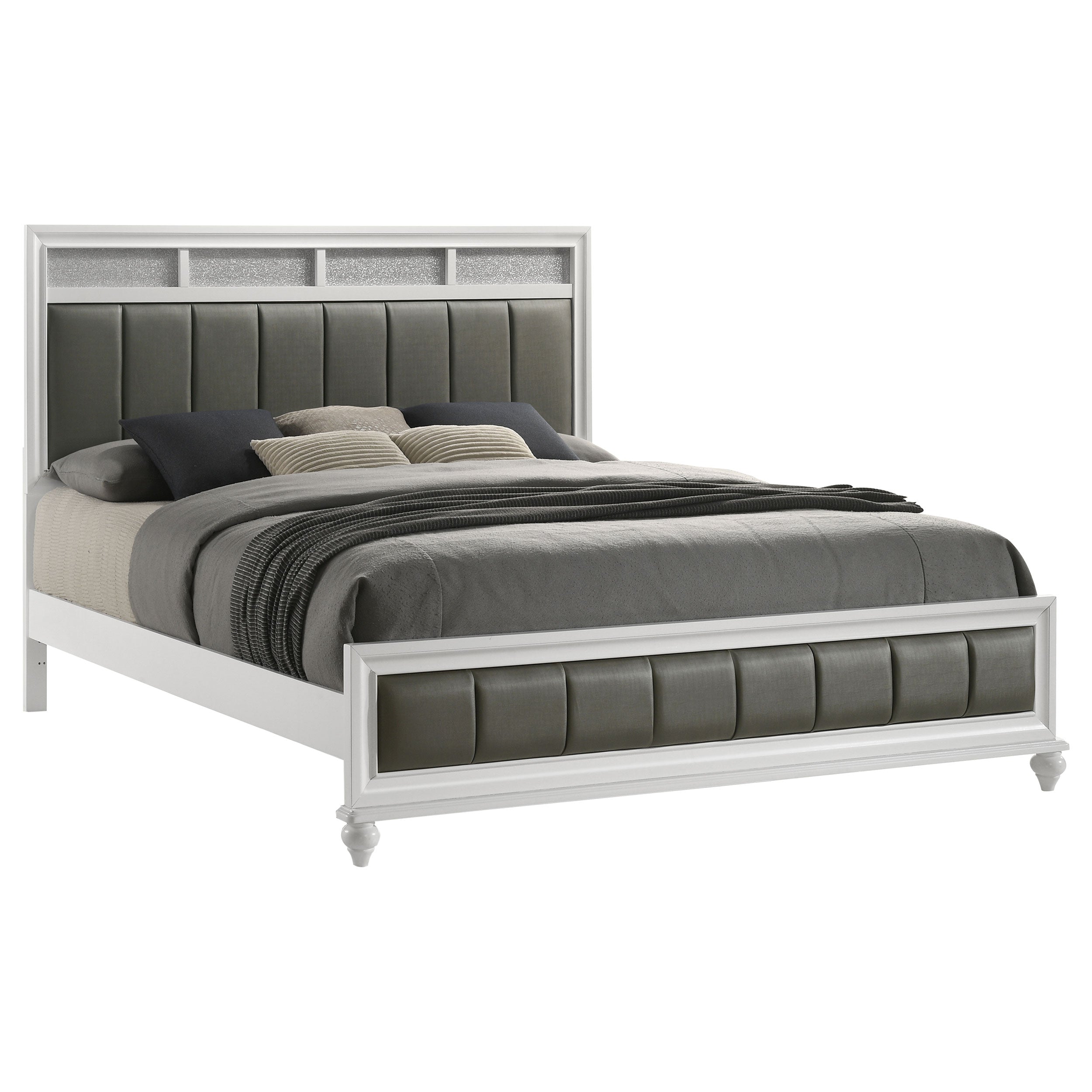 Barzini Panel Bed - Ideal Furniture (Fresno,CA)