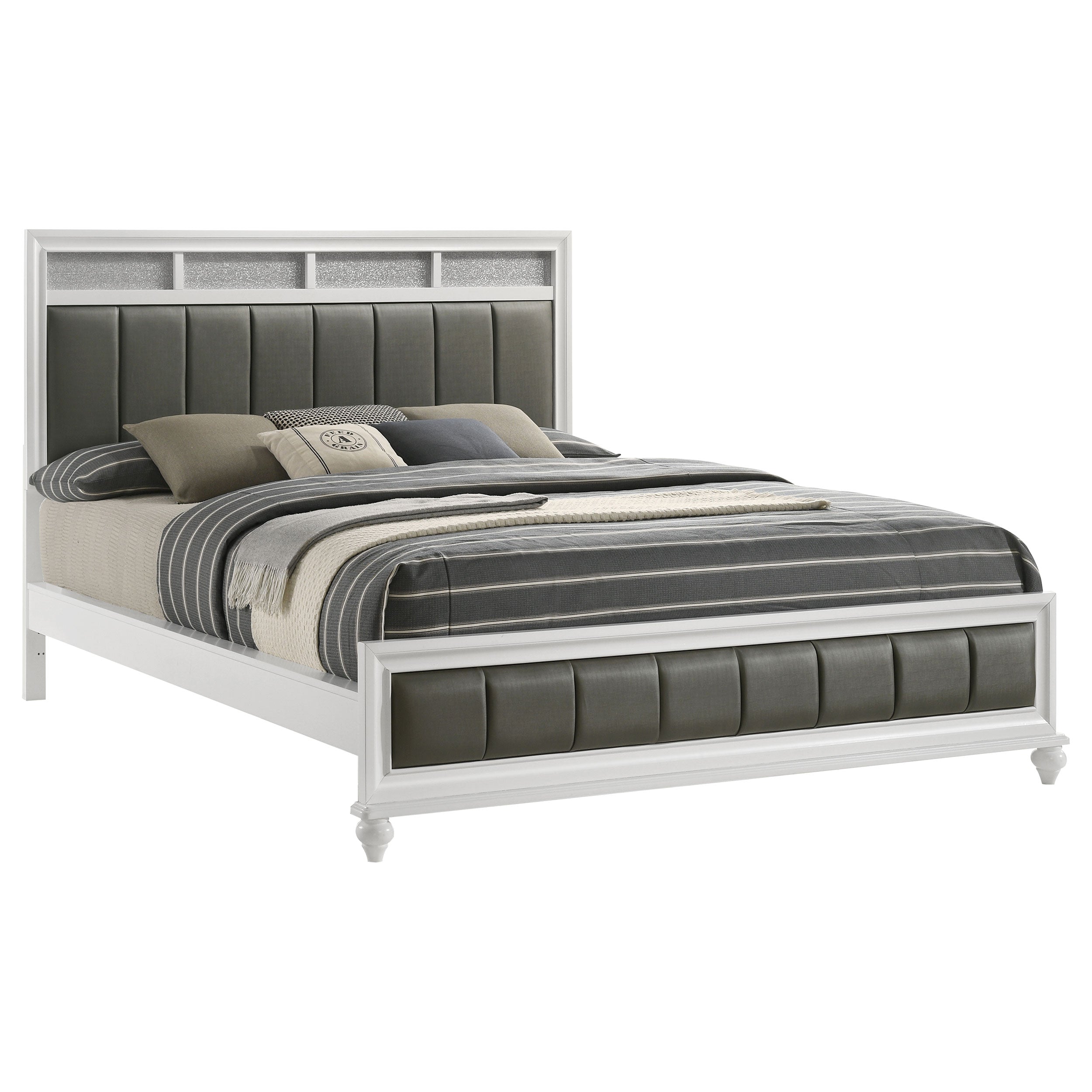 Barzini Panel Bed - Ideal Furniture (Fresno,CA)