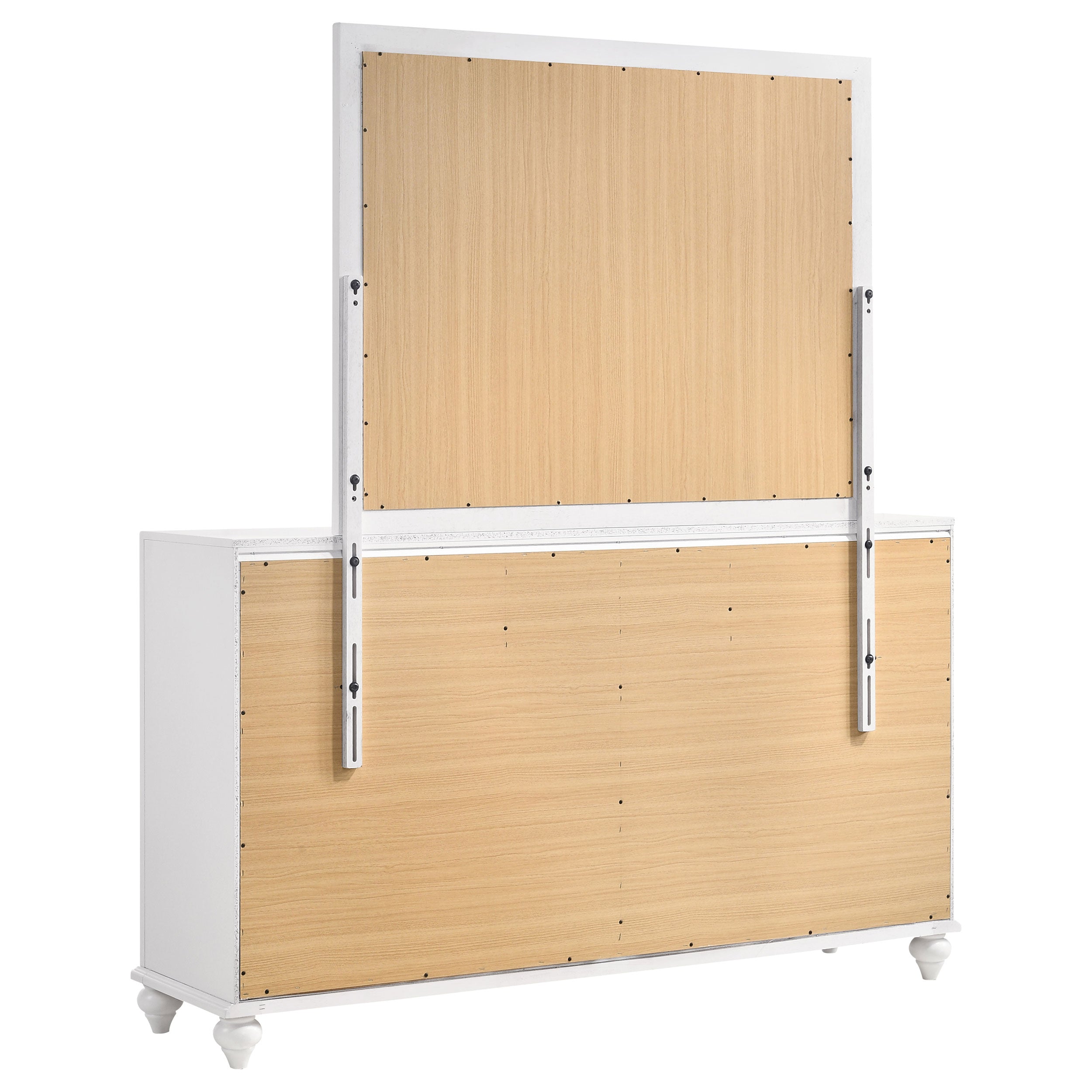 Barzini Dresser with Mirror - Ideal Furniture (Fresno,CA)