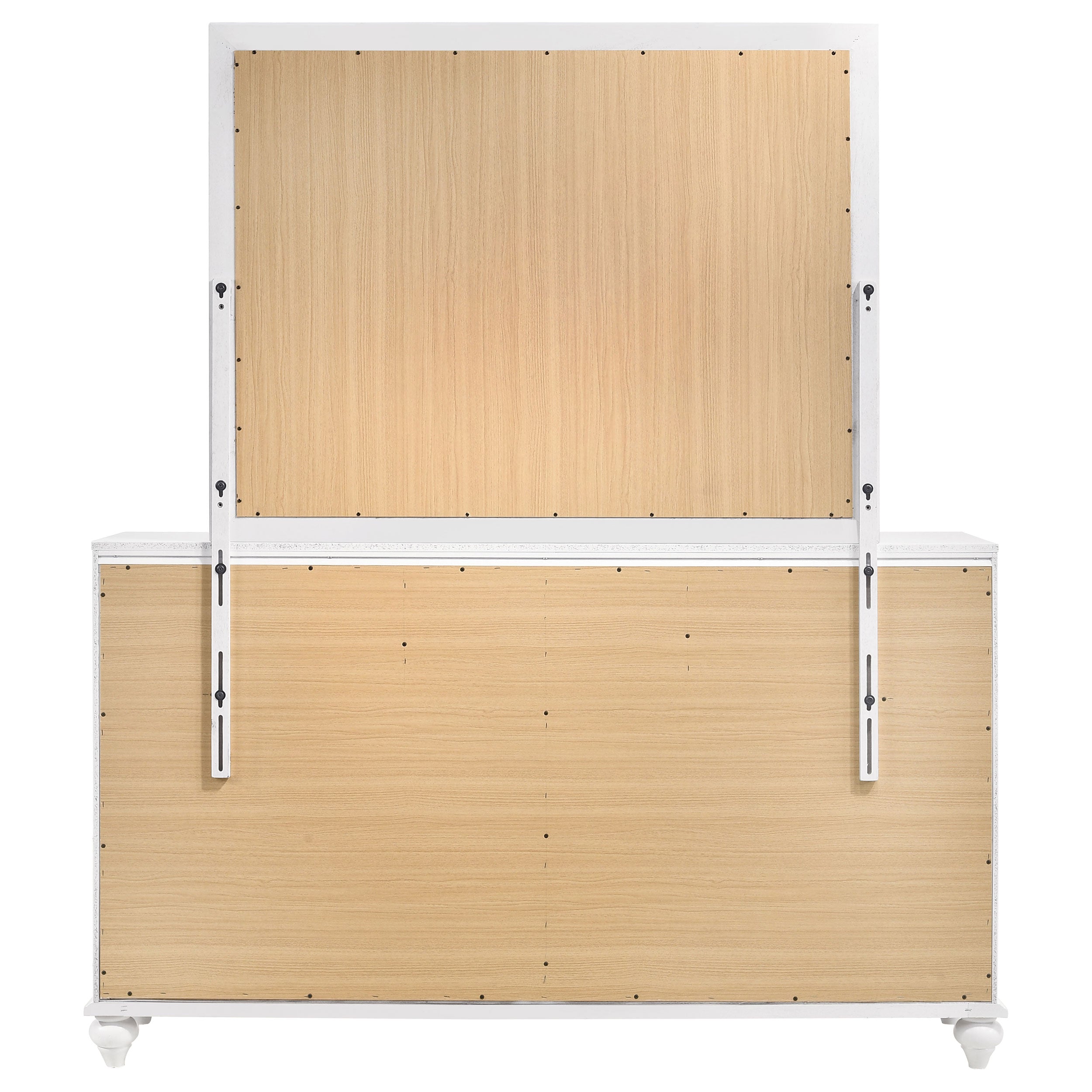 Barzini Dresser with Mirror - Ideal Furniture (Fresno,CA)
