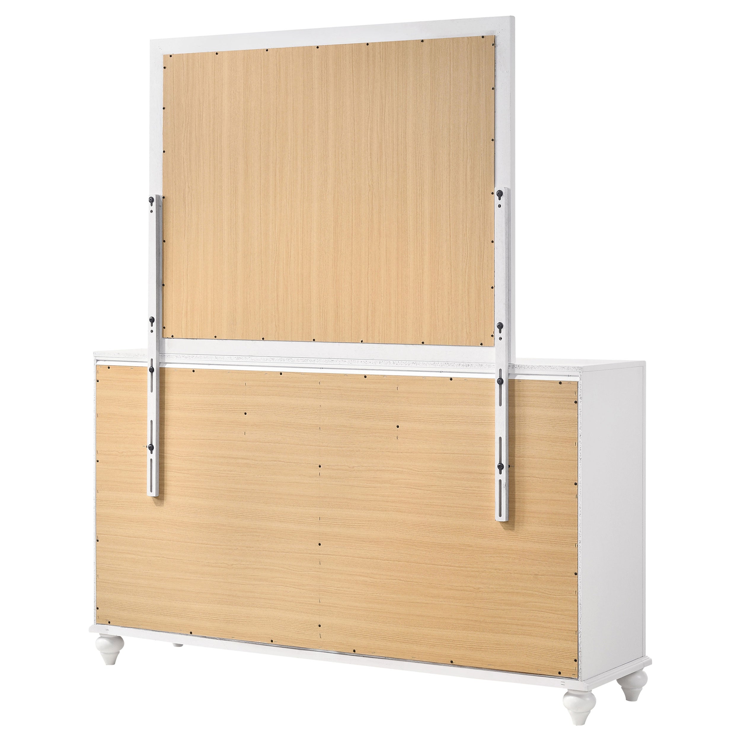 Barzini Dresser with Mirror - Ideal Furniture (Fresno,CA)