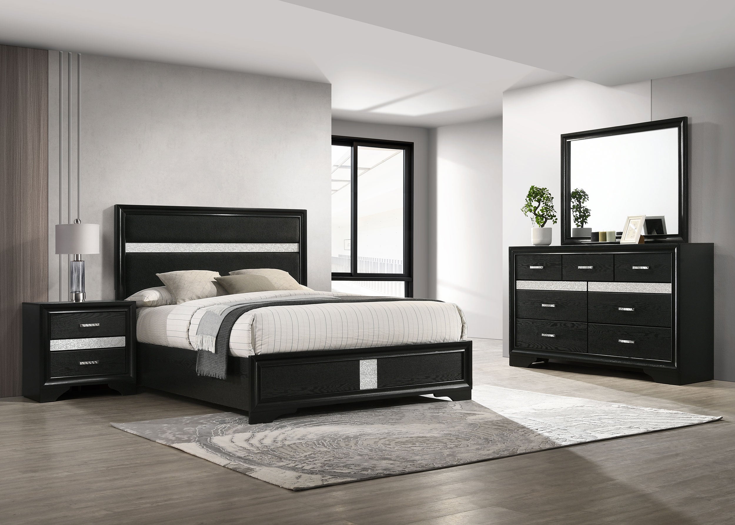 Miranda Bedroom Set - Ideal Furniture (Fresno,CA)