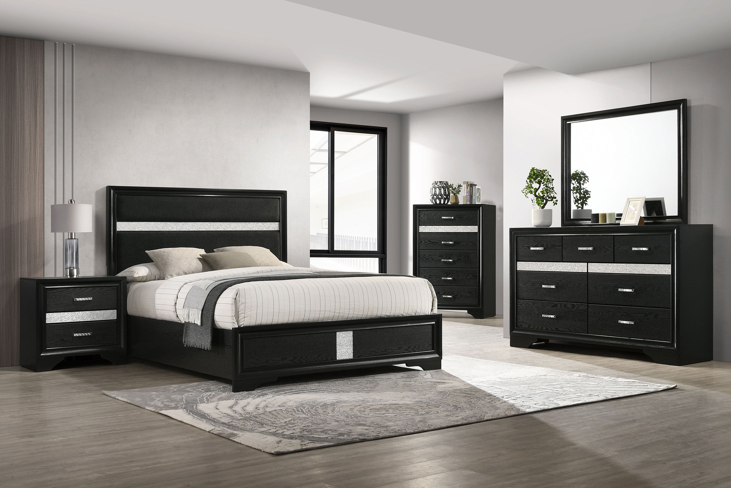 Miranda Bedroom Set - Ideal Furniture (Fresno,CA)