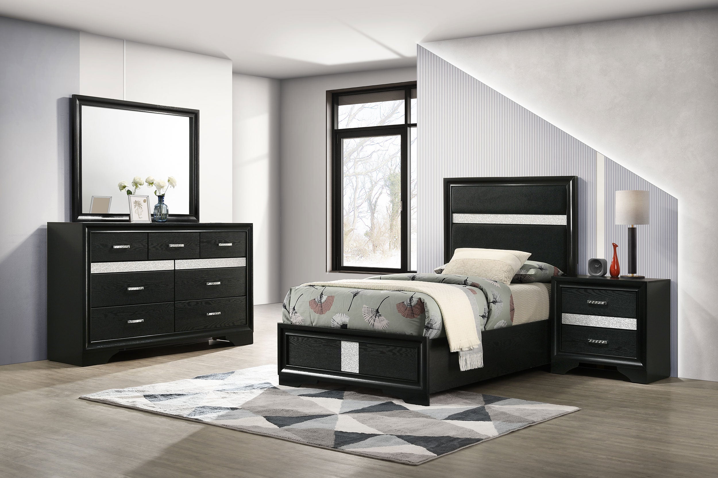 Miranda Bedroom Set - Ideal Furniture (Fresno,CA)