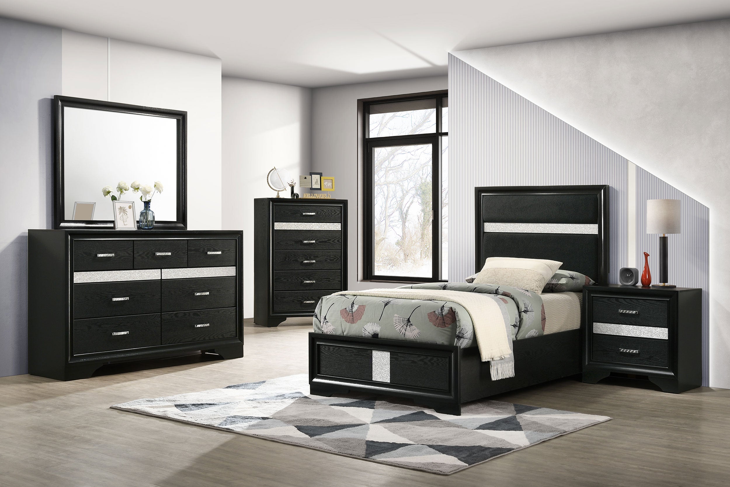 Miranda Bedroom Set - Ideal Furniture (Fresno,CA)