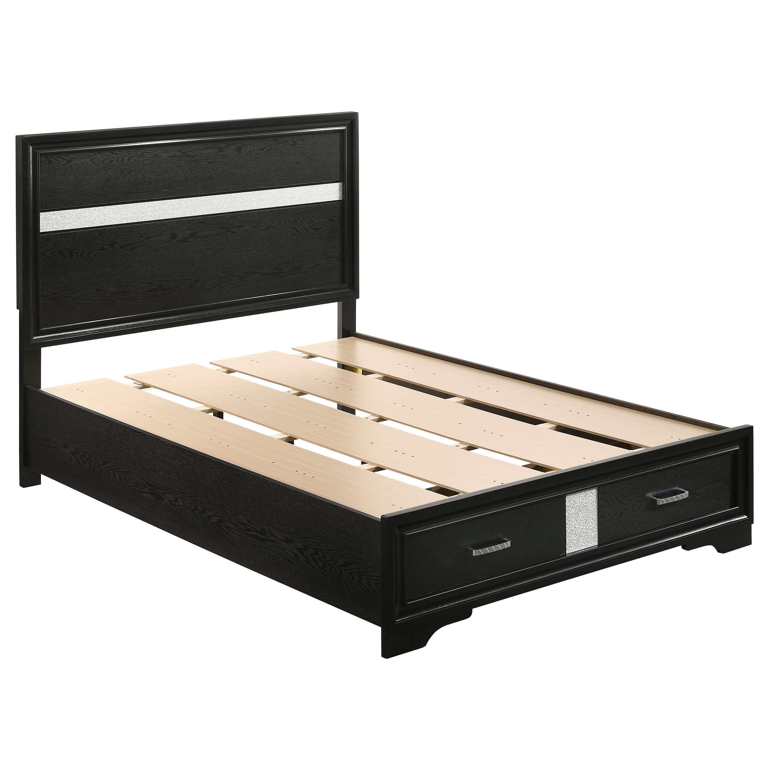 Miranda Panel Platform Storage Bed - Ideal Furniture (Fresno,CA)