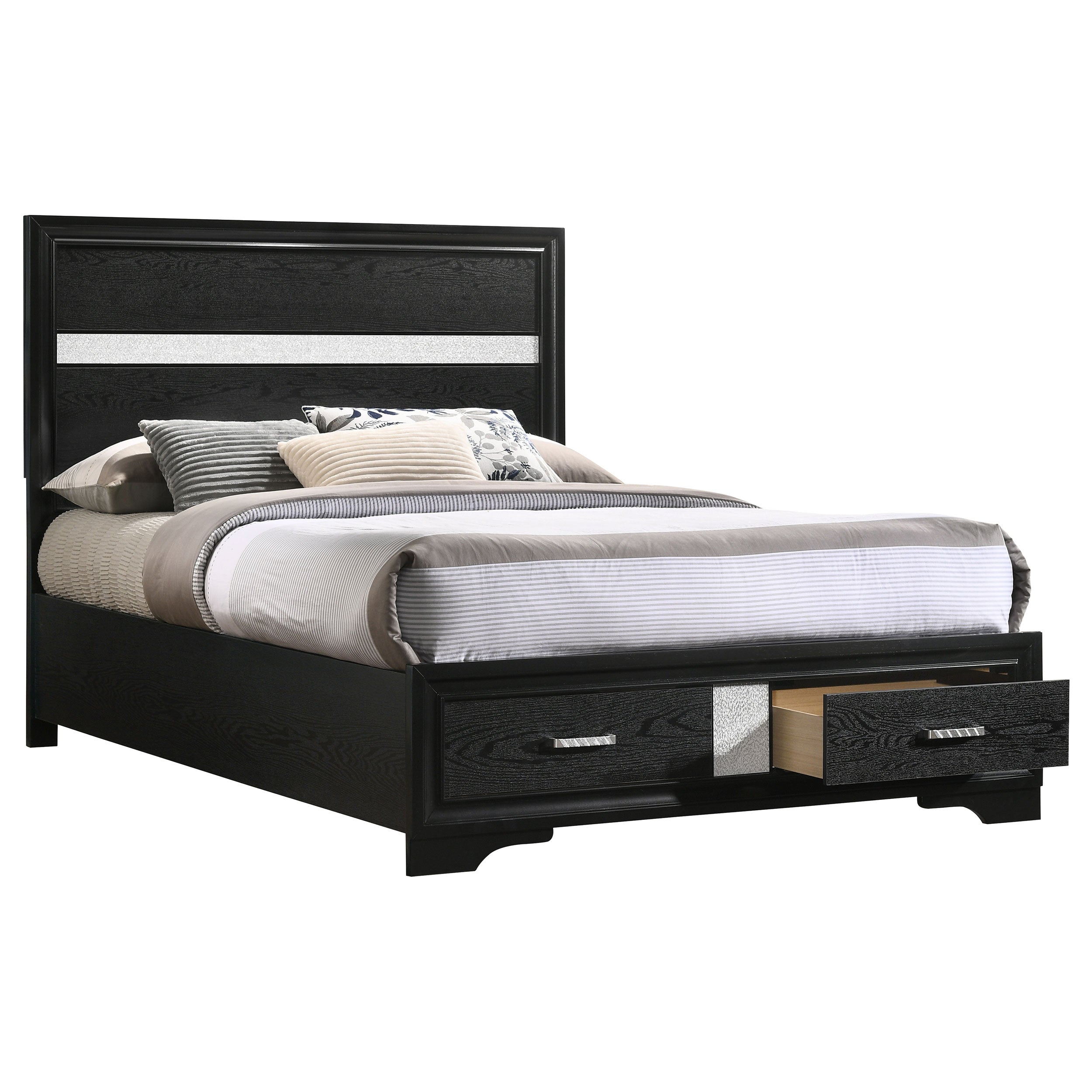 Miranda Panel Platform Storage Bed - Ideal Furniture (Fresno,CA)