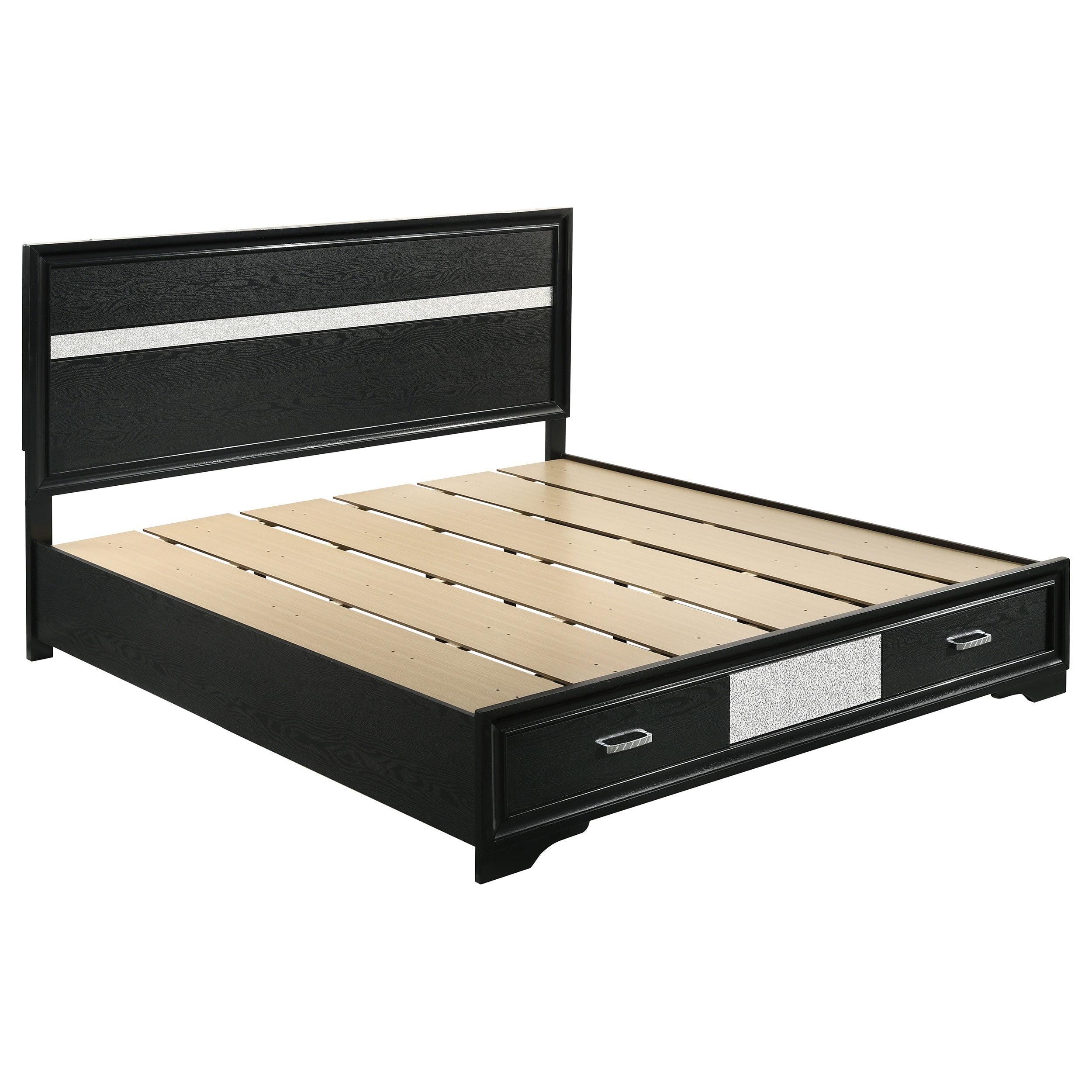 Miranda Panel Platform Storage Bed - Ideal Furniture (Fresno,CA)