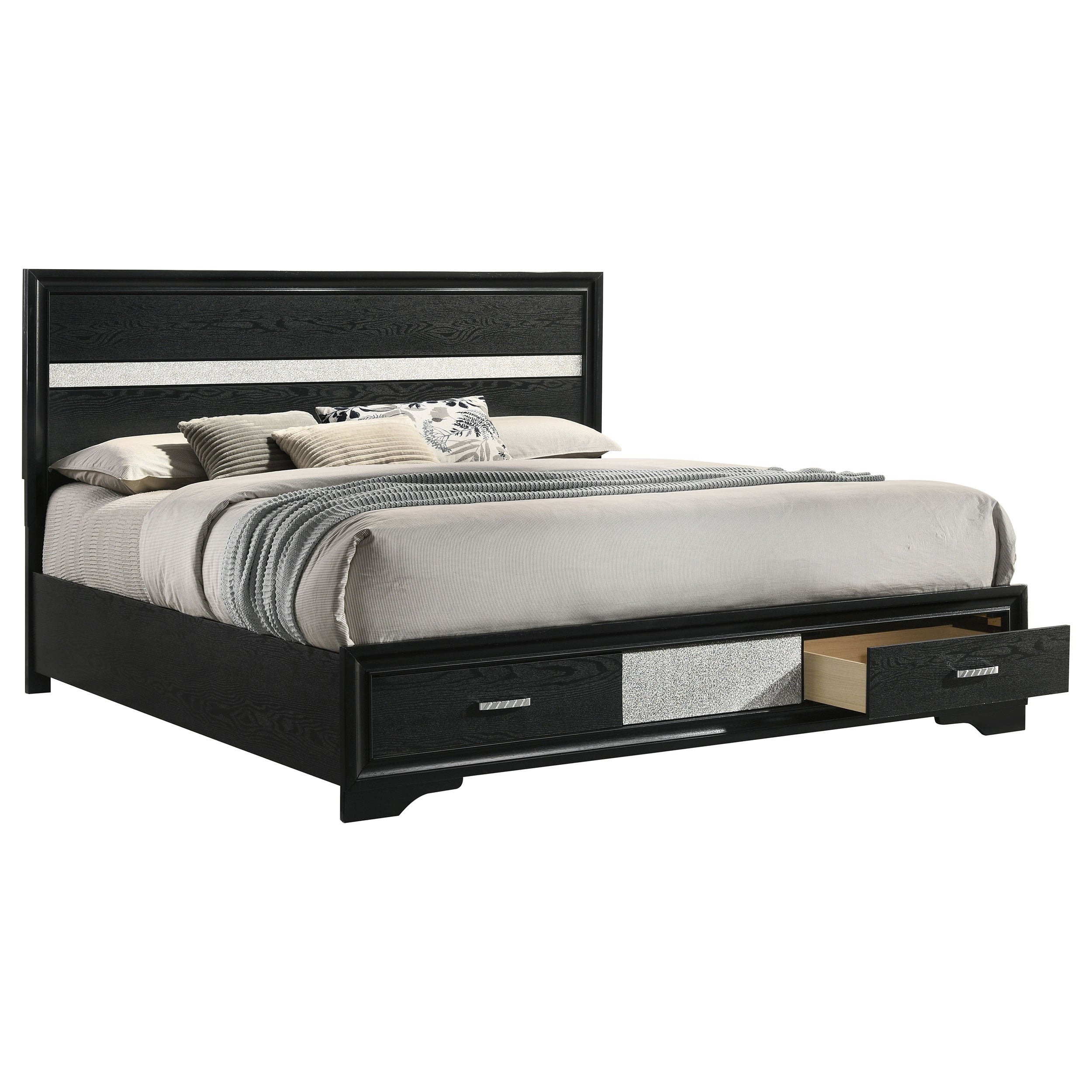 Miranda Panel Platform Storage Bed - Ideal Furniture (Fresno,CA)