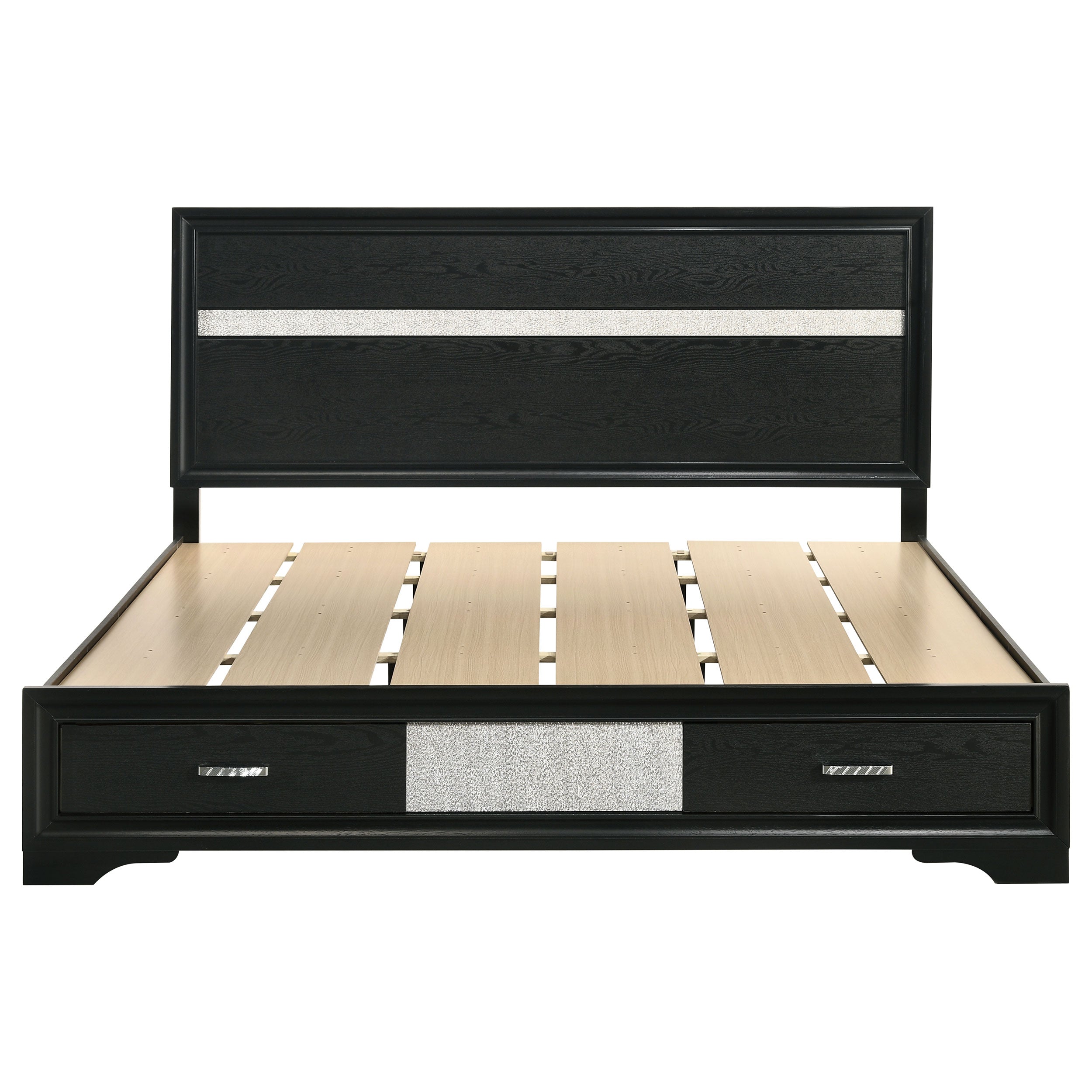 Miranda Panel Platform Storage Bed - Ideal Furniture (Fresno,CA)