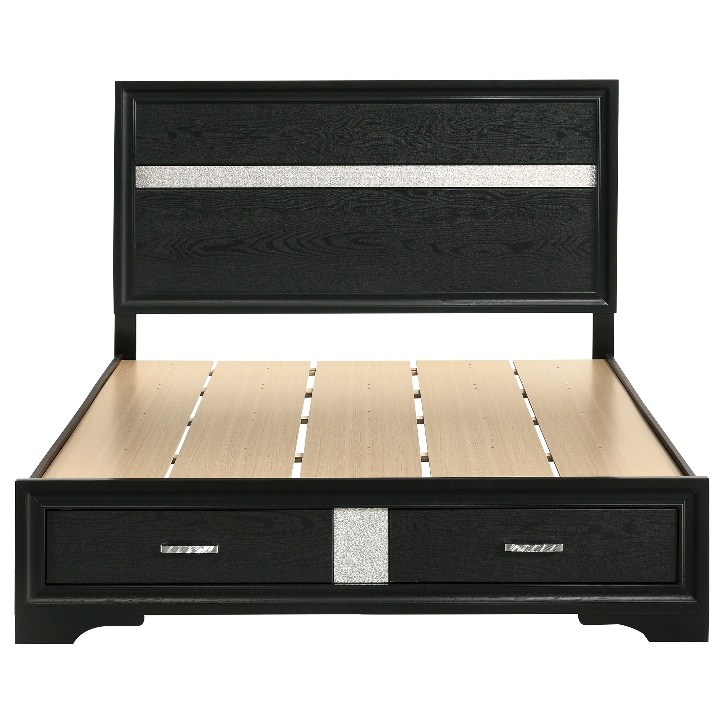 Miranda Panel Platform Storage Bed - Ideal Furniture (Fresno,CA)