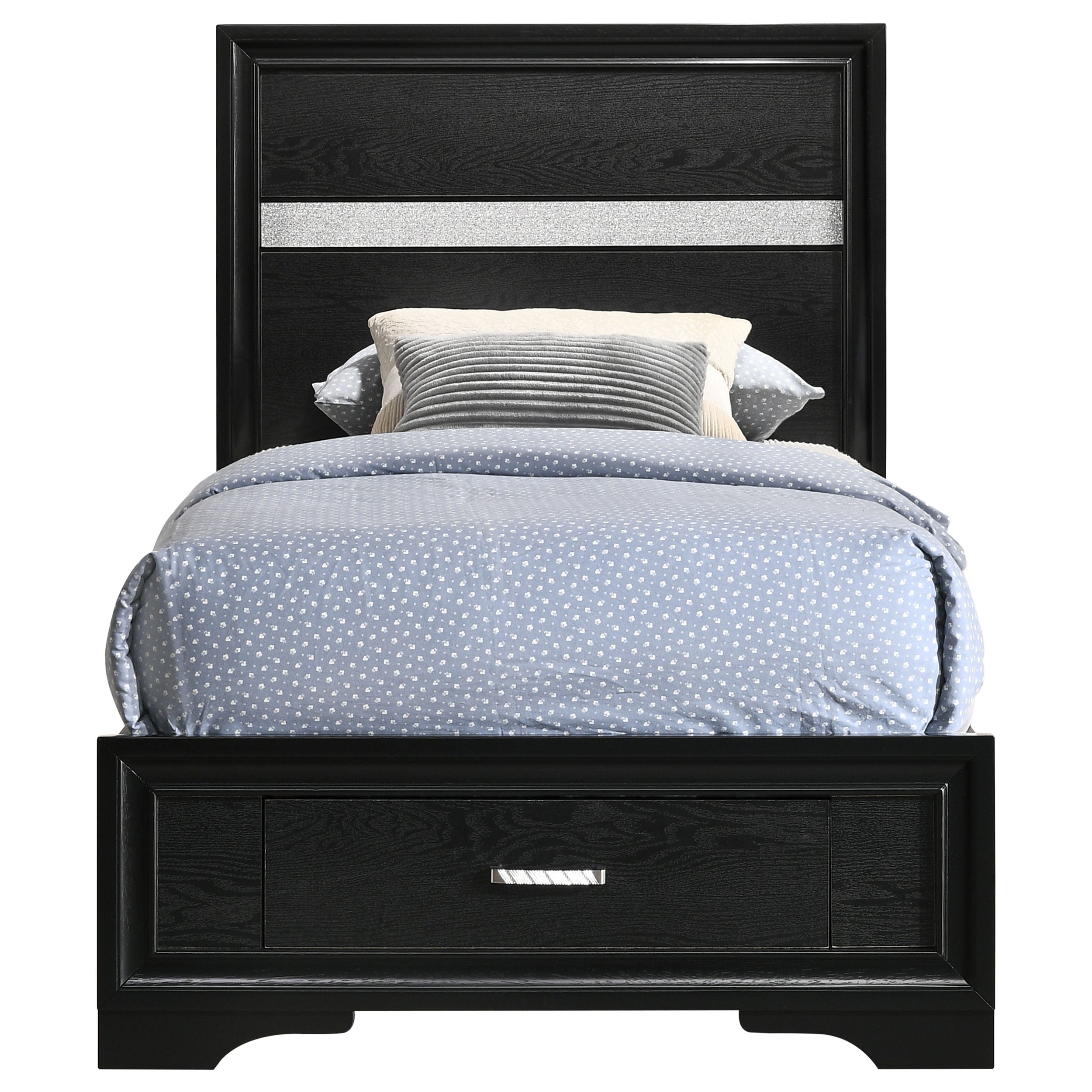 Miranda Panel Platform Storage Bed - Ideal Furniture (Fresno,CA)