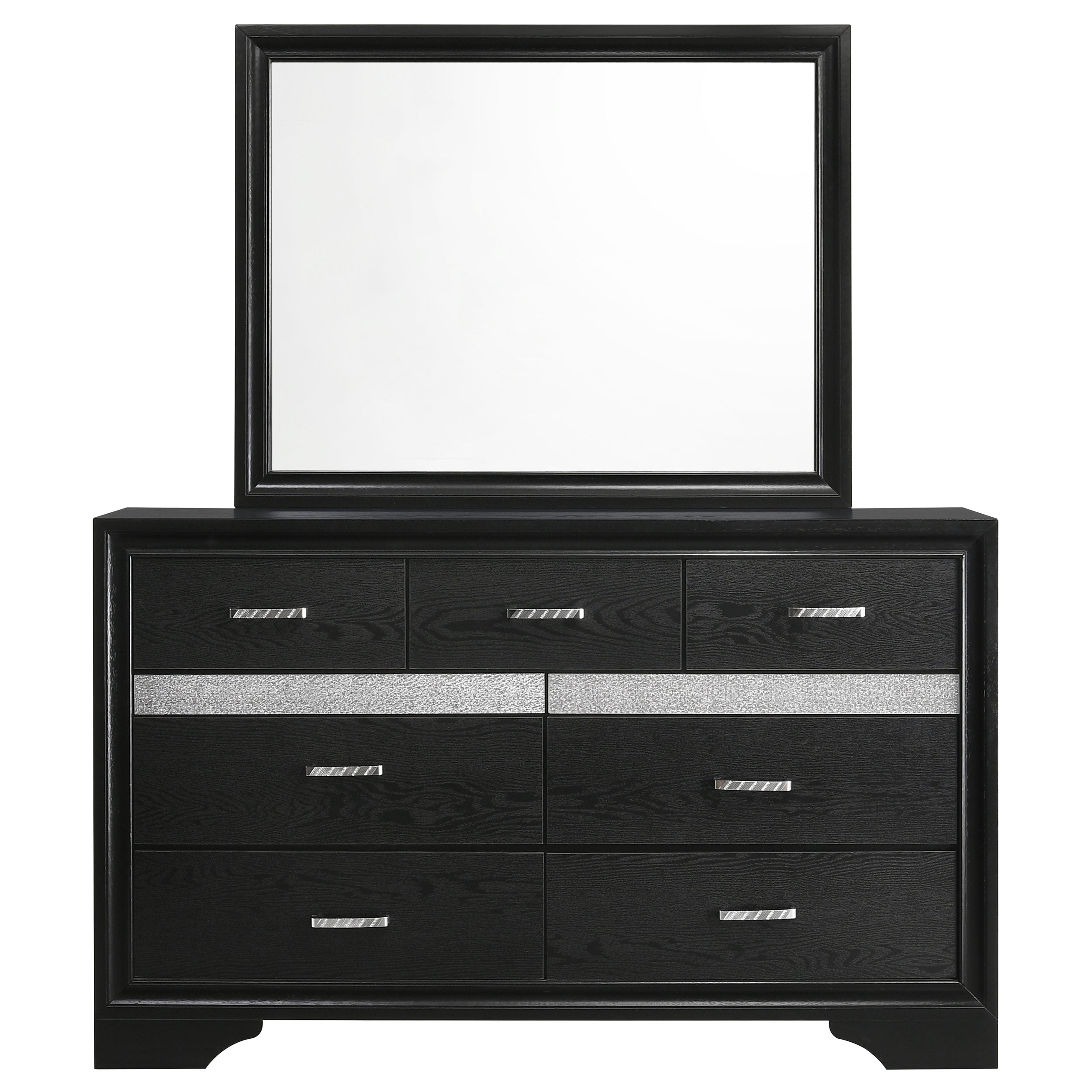 Miranda Dresser with Mirror - Ideal Furniture (Fresno,CA)