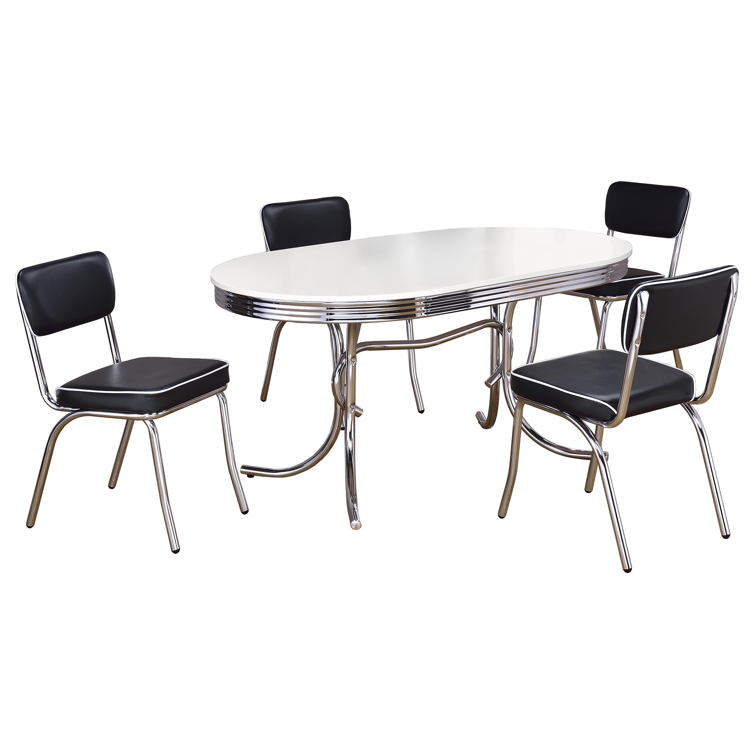 Retro Dining Set - Ideal Furniture (Fresno,CA)