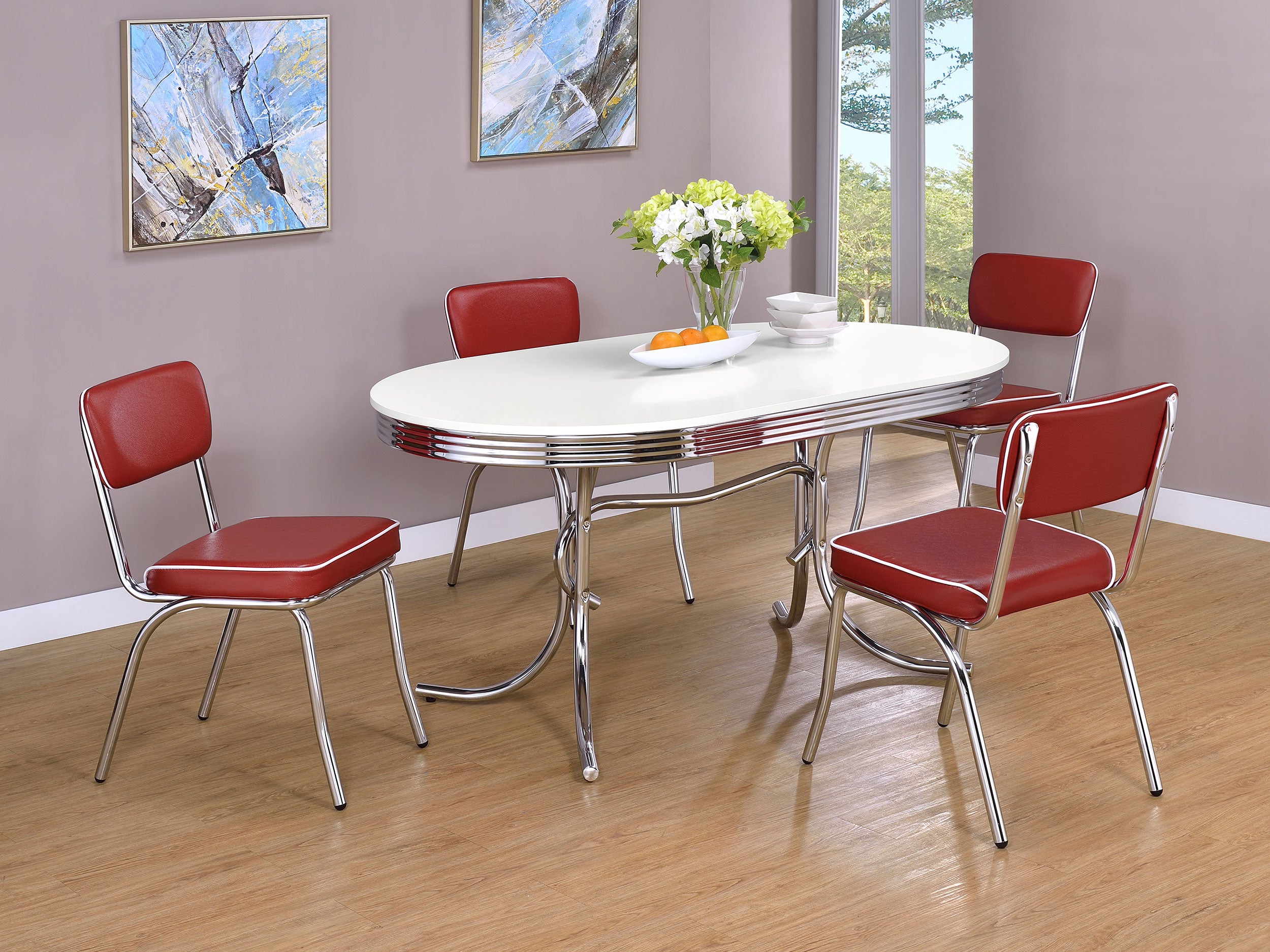 Retro Dining Table - Ideal Furniture (Fresno,CA)