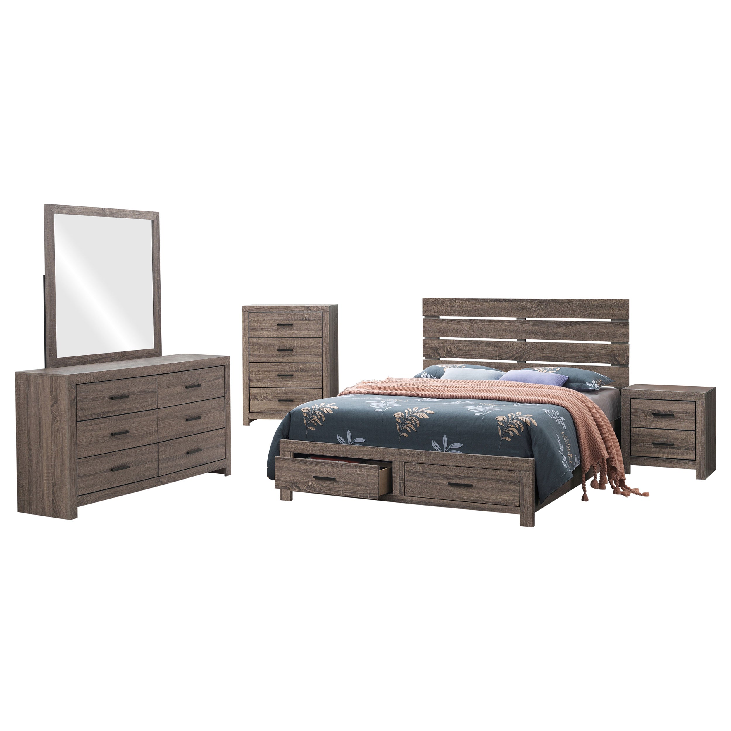 Brantford Bedroom Set - Ideal Furniture (Fresno,CA)