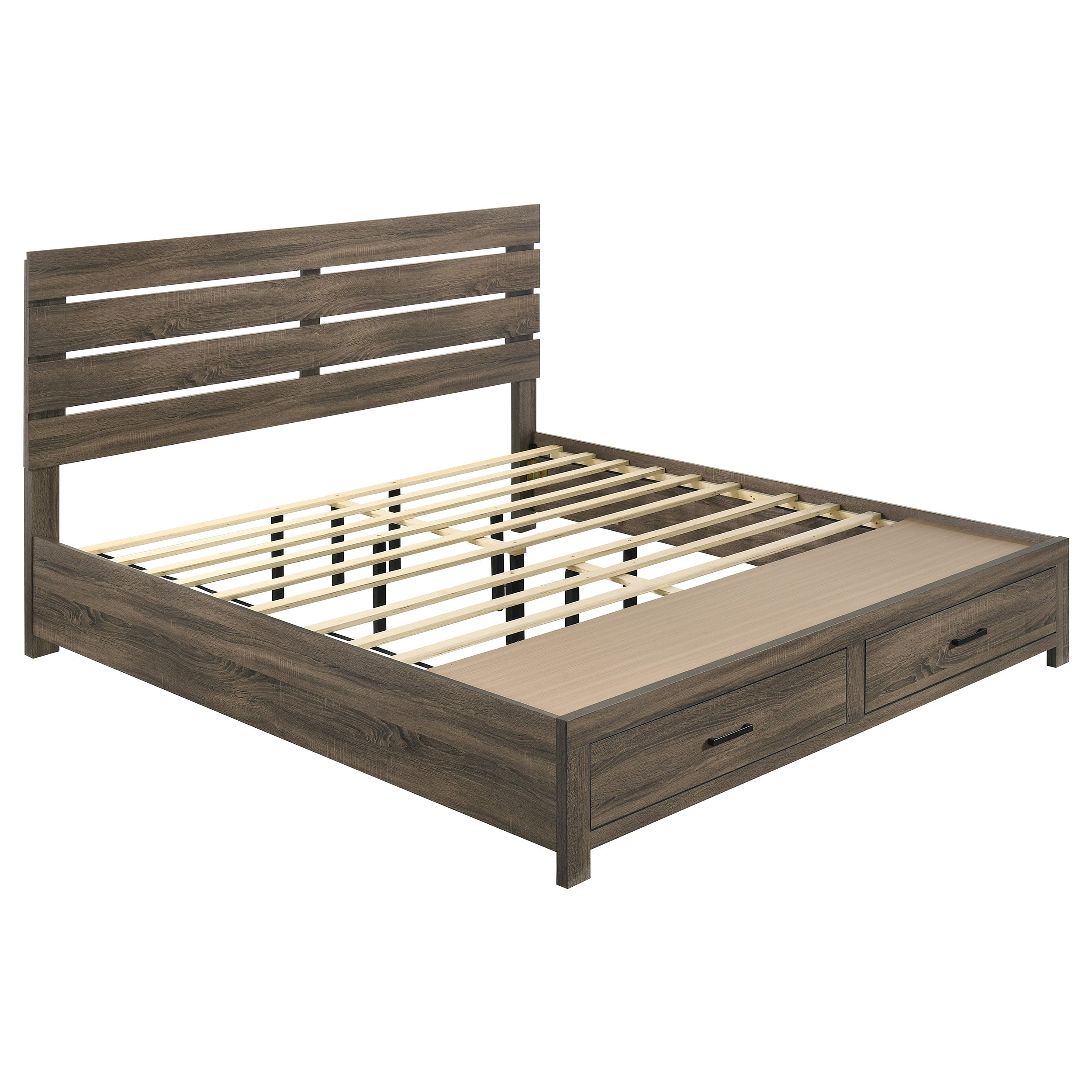 Brantford Panel Platform Storage Bed - Ideal Furniture (Fresno,CA)