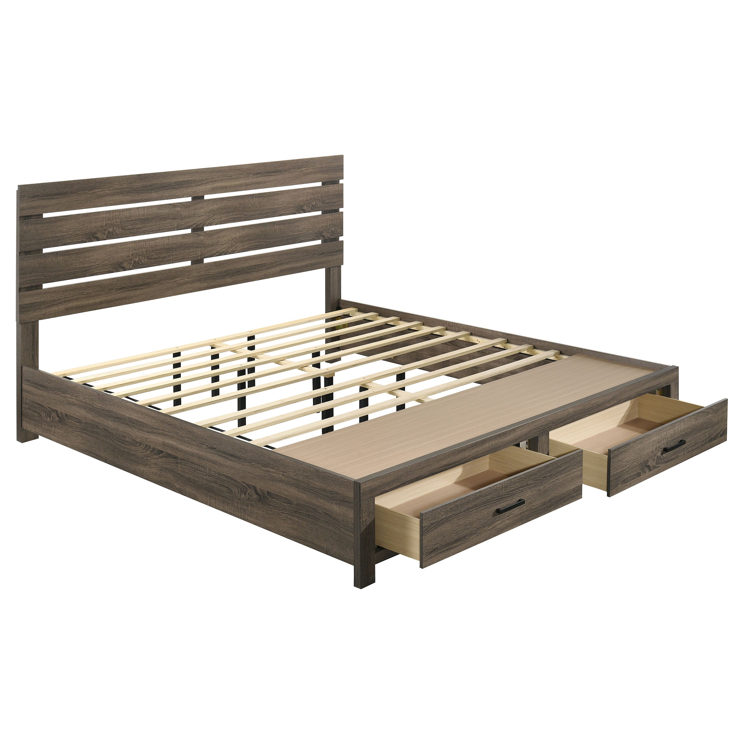 Brantford Panel Platform Storage Bed - Ideal Furniture (Fresno,CA)