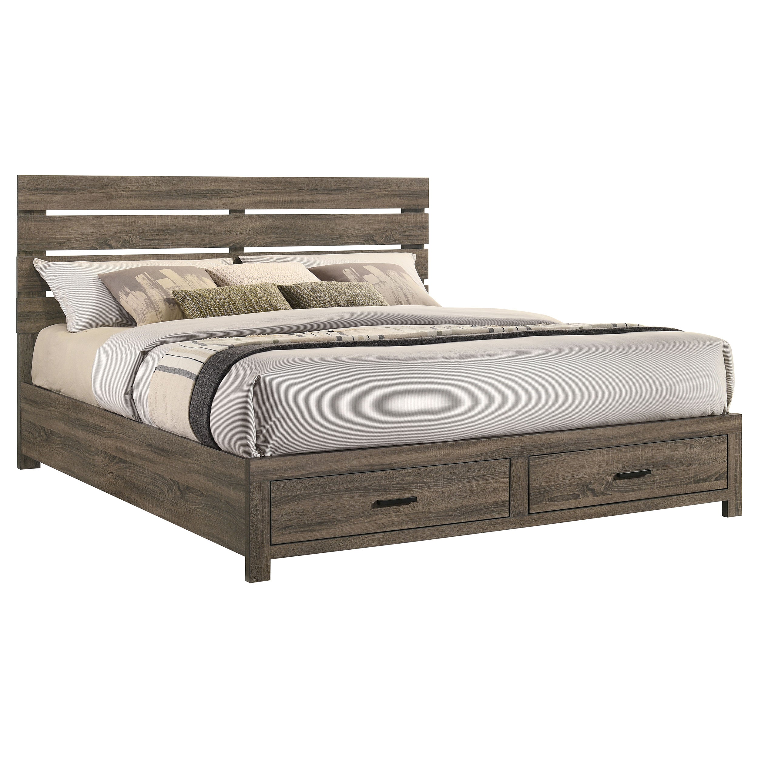 Brantford Panel Platform Storage Bed - Ideal Furniture (Fresno,CA)