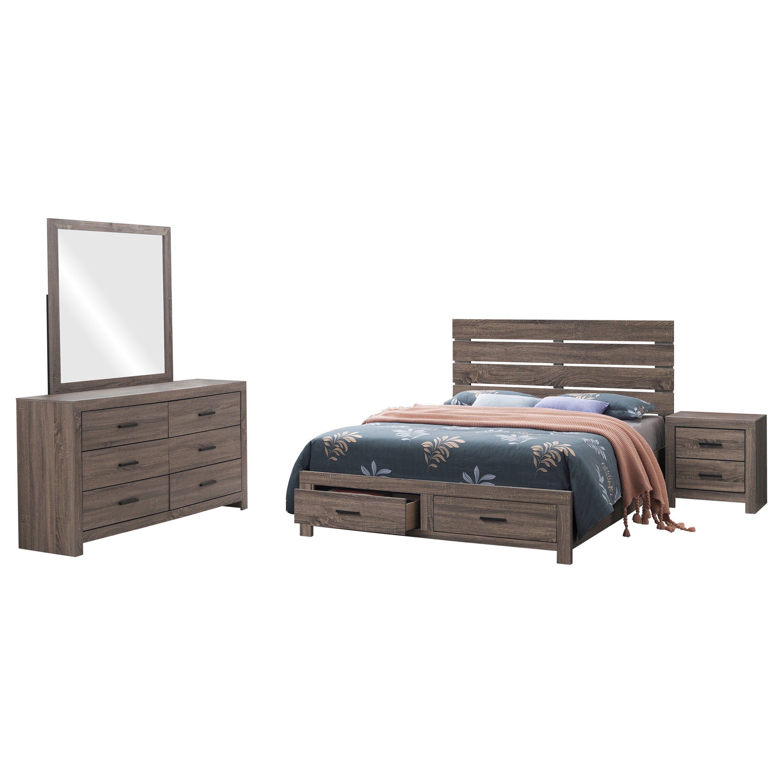 Brantford Bedroom Set - Ideal Furniture (Fresno,CA)