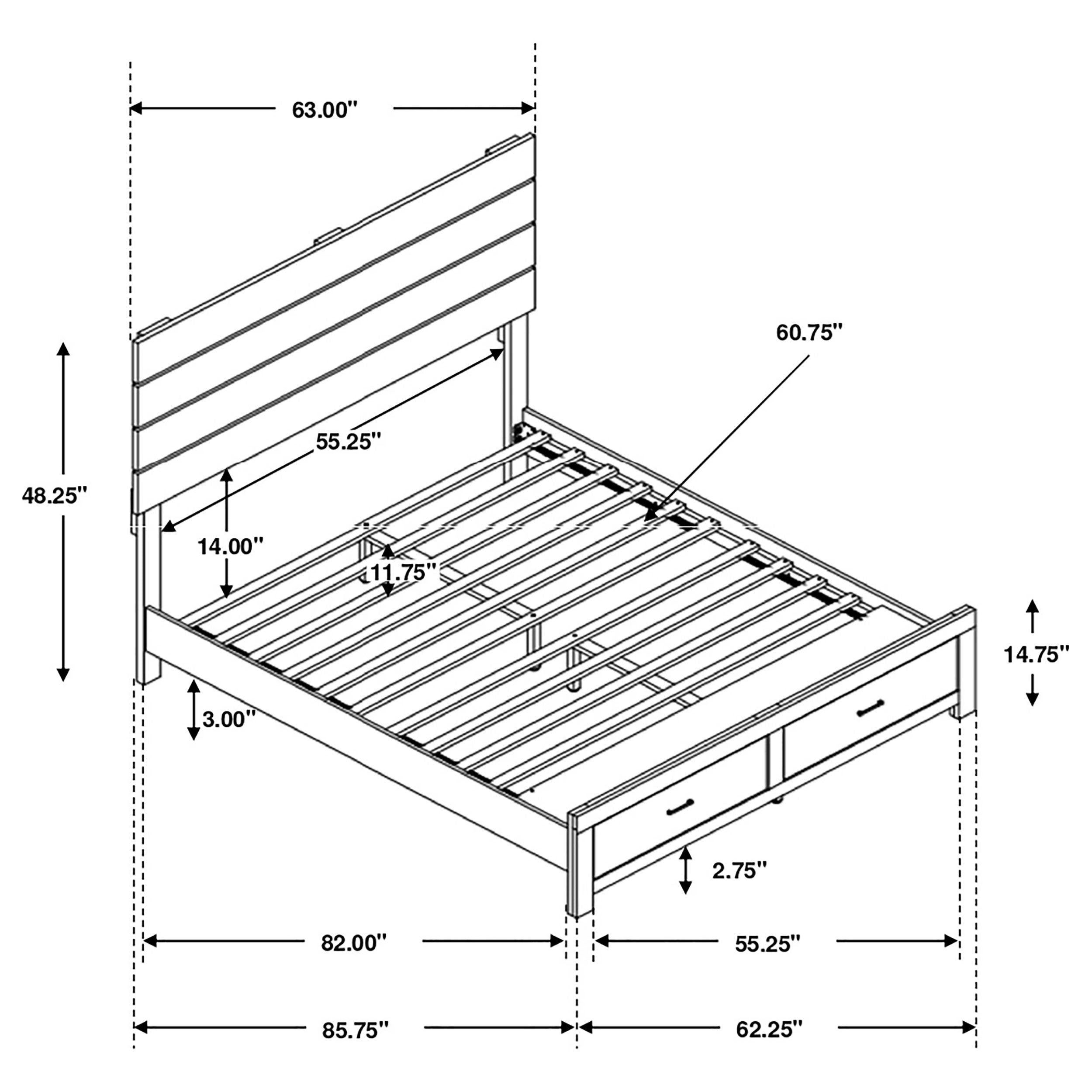 Brantford Bedroom Set - Ideal Furniture (Fresno,CA)