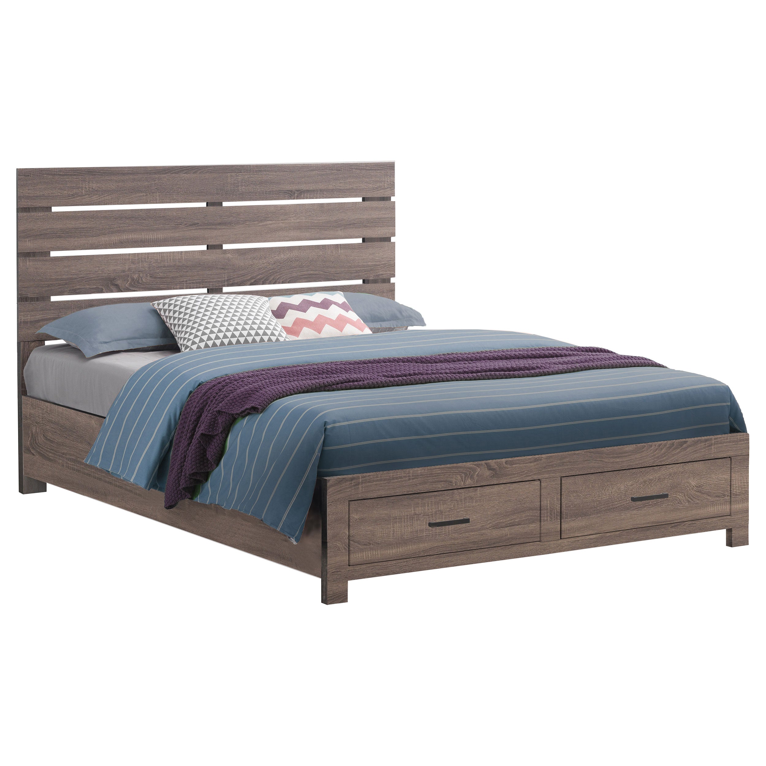 Brantford Panel Platform Storage Bed - Ideal Furniture (Fresno,CA)