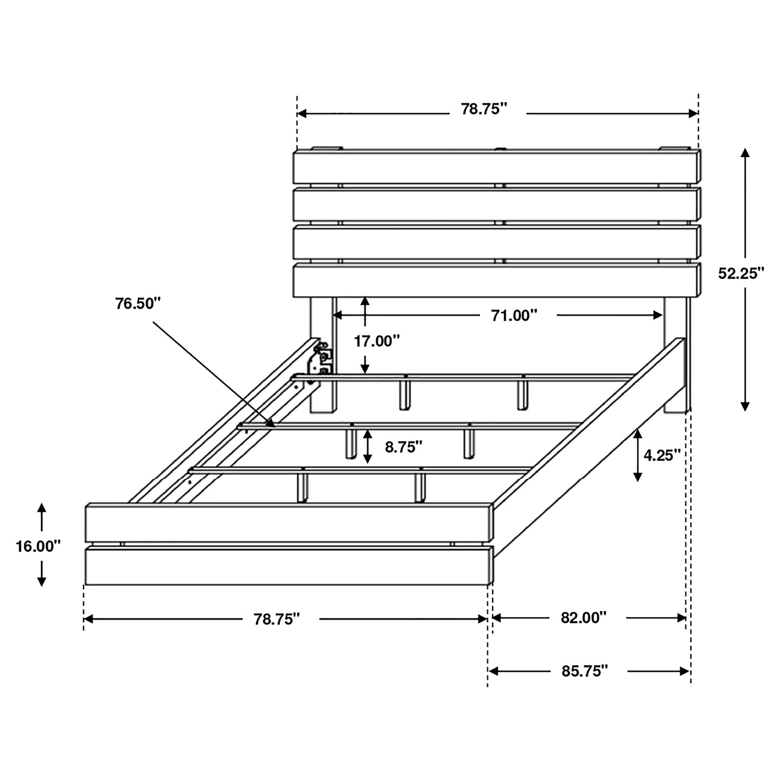 Brantford Bedroom Set - Ideal Furniture (Fresno,CA)
