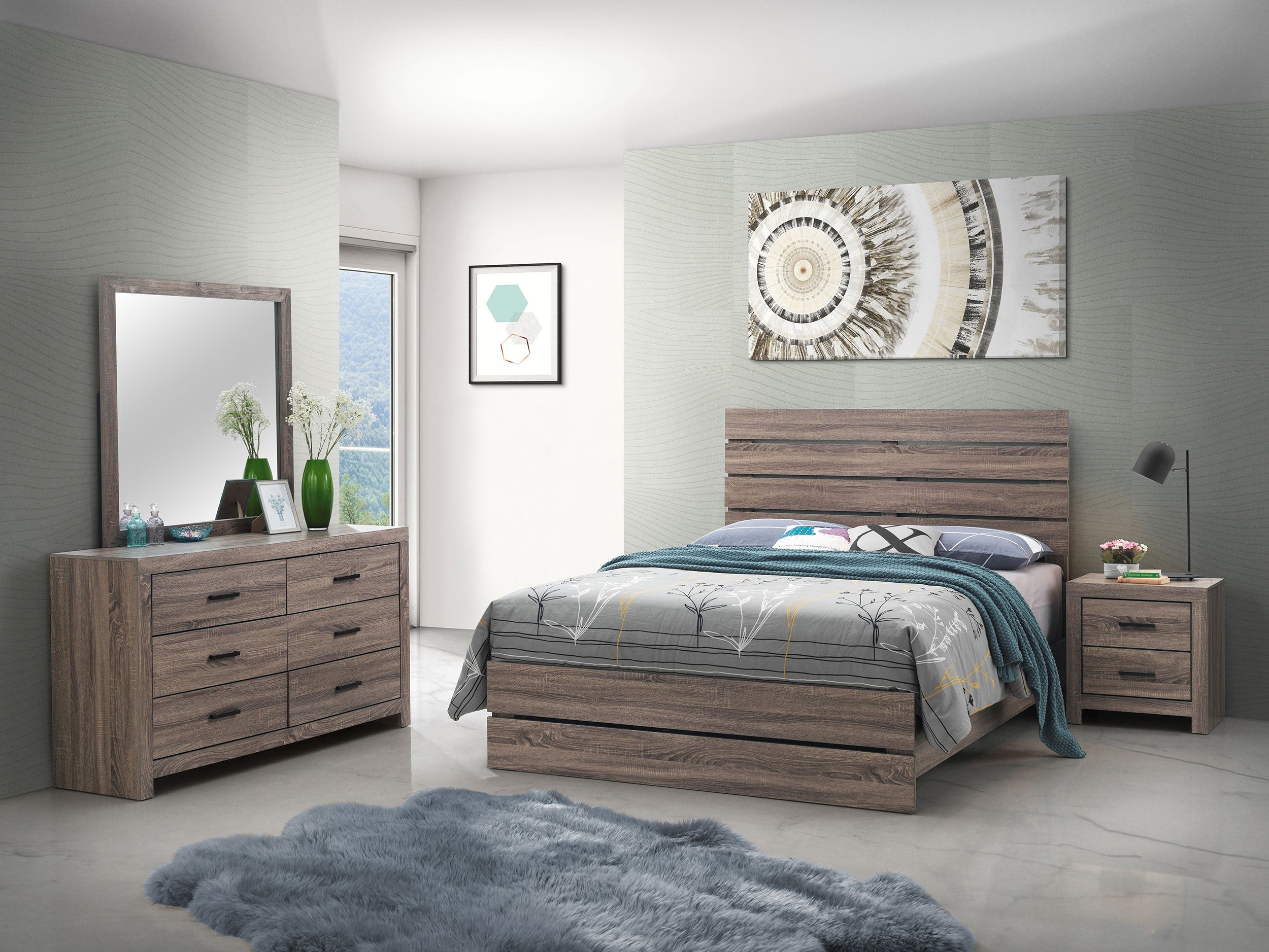 Brantford Bedroom Set - Ideal Furniture (Fresno,CA)