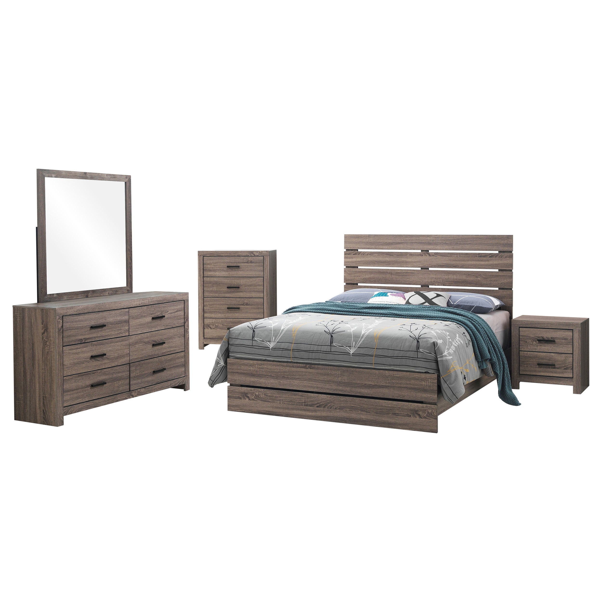 Brantford Bedroom Set - Ideal Furniture (Fresno,CA)
