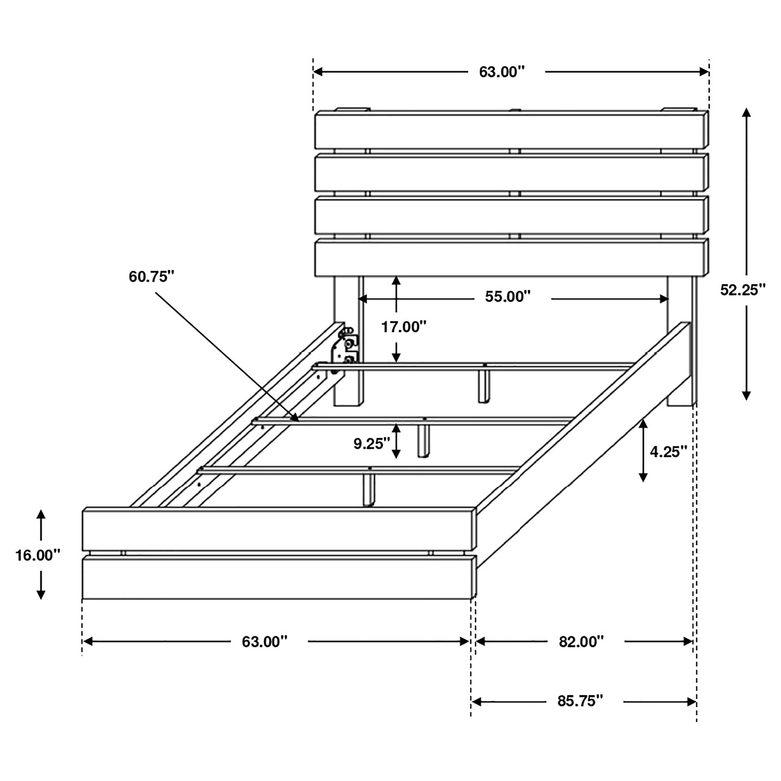 Brantford Panel Bed - Ideal Furniture (Fresno,CA)