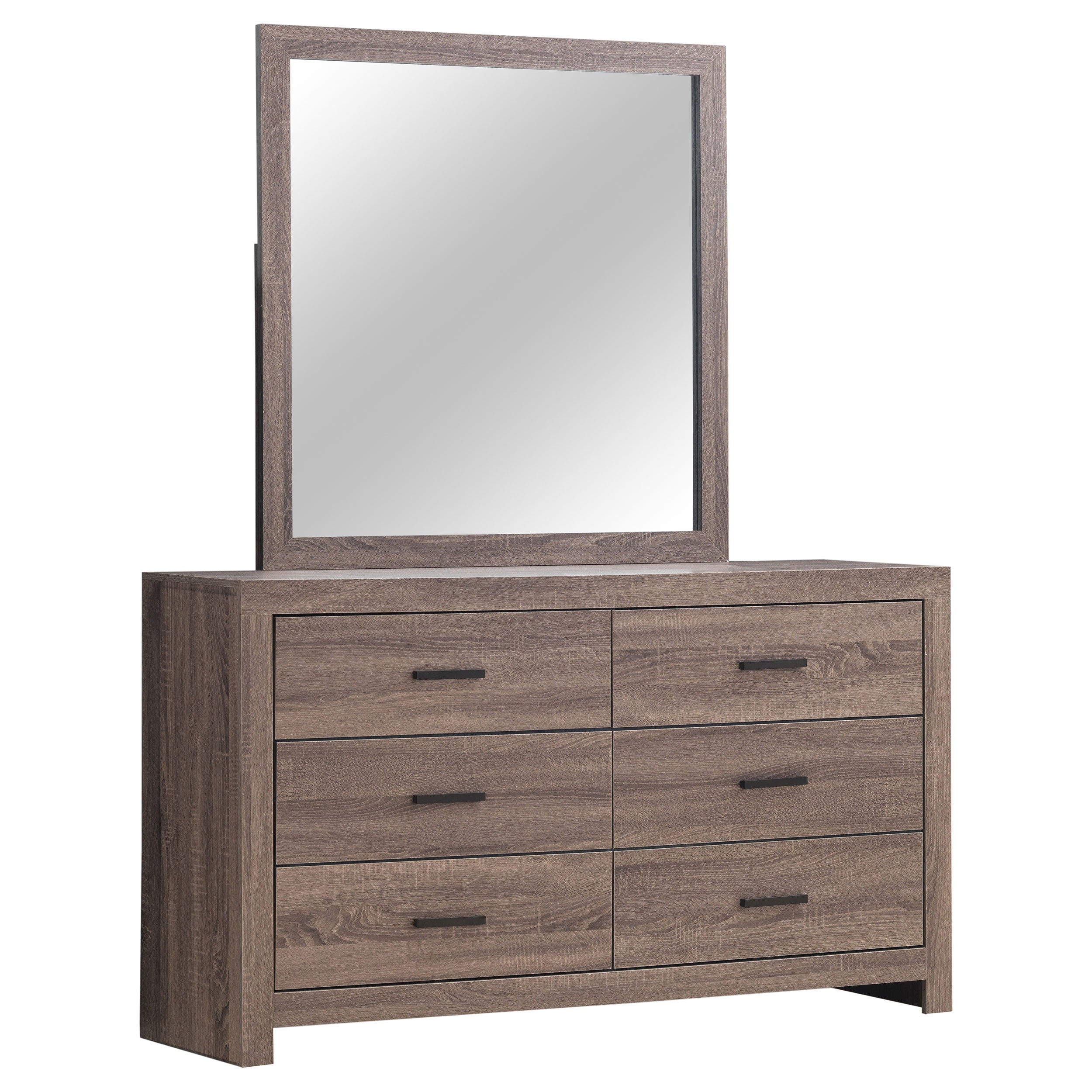 Brantford Dresser with Mirror - Ideal Furniture (Fresno,CA)