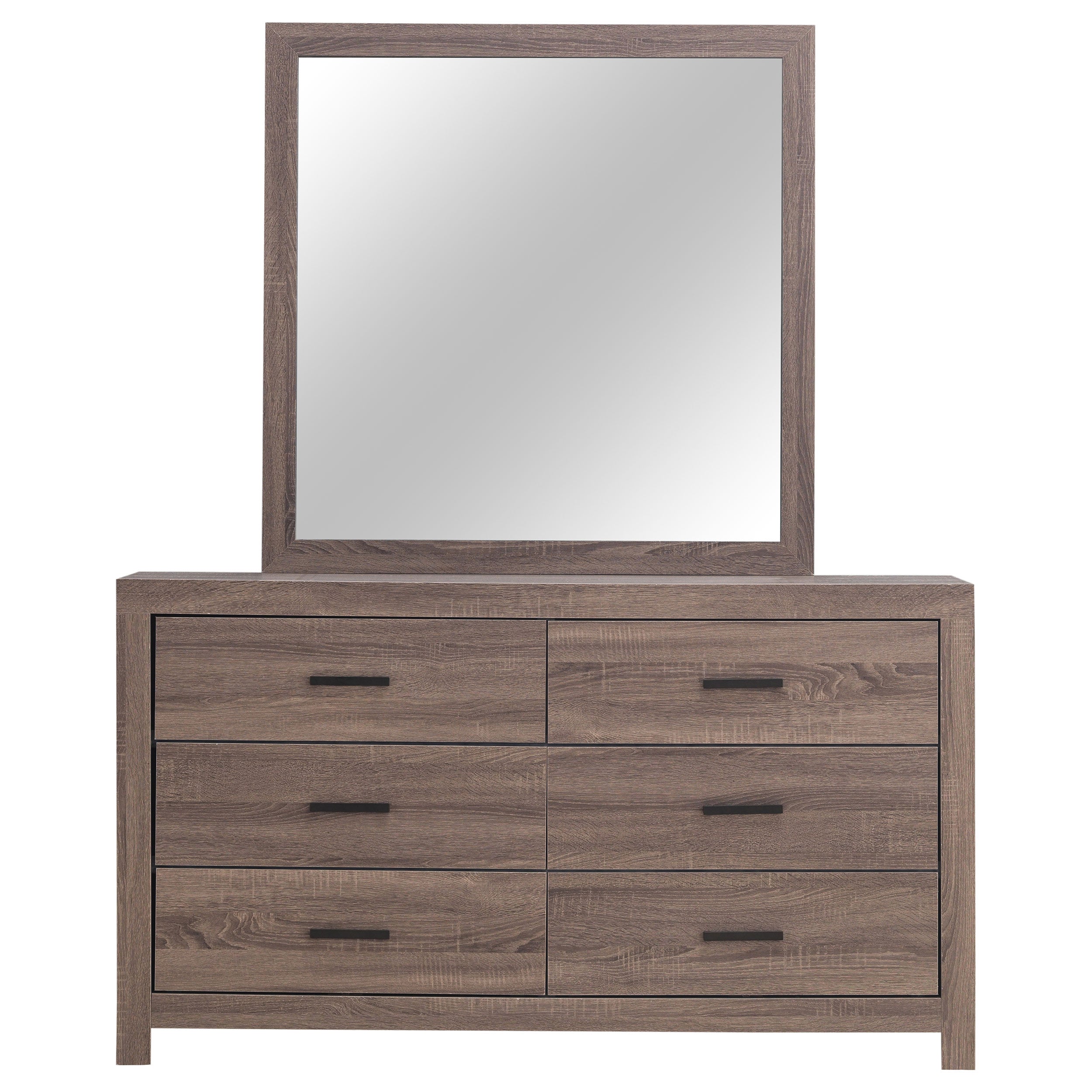 Brantford Dresser with Mirror - Ideal Furniture (Fresno,CA)