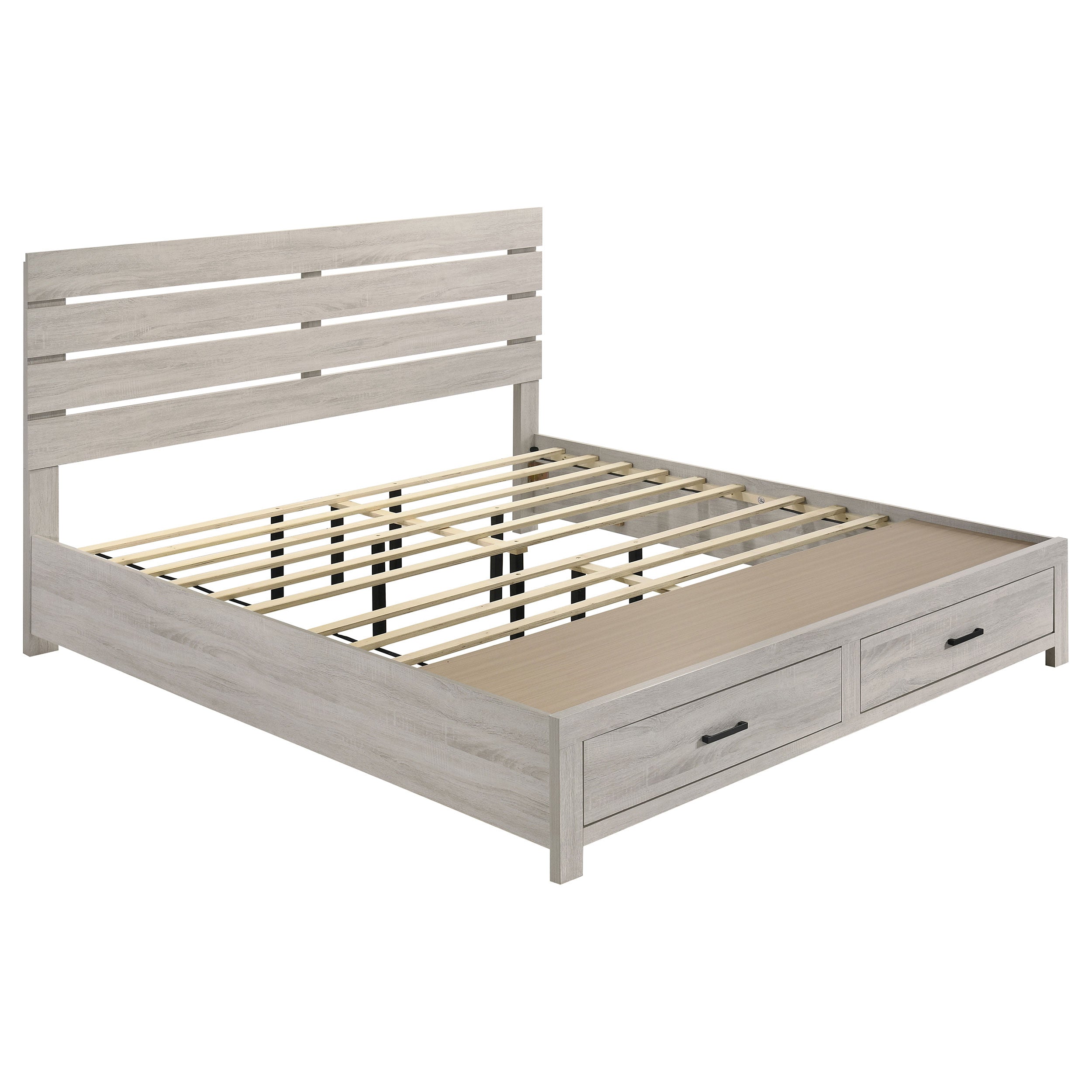 Brantford Panel Platform Storage Bed - Ideal Furniture (Fresno,CA)